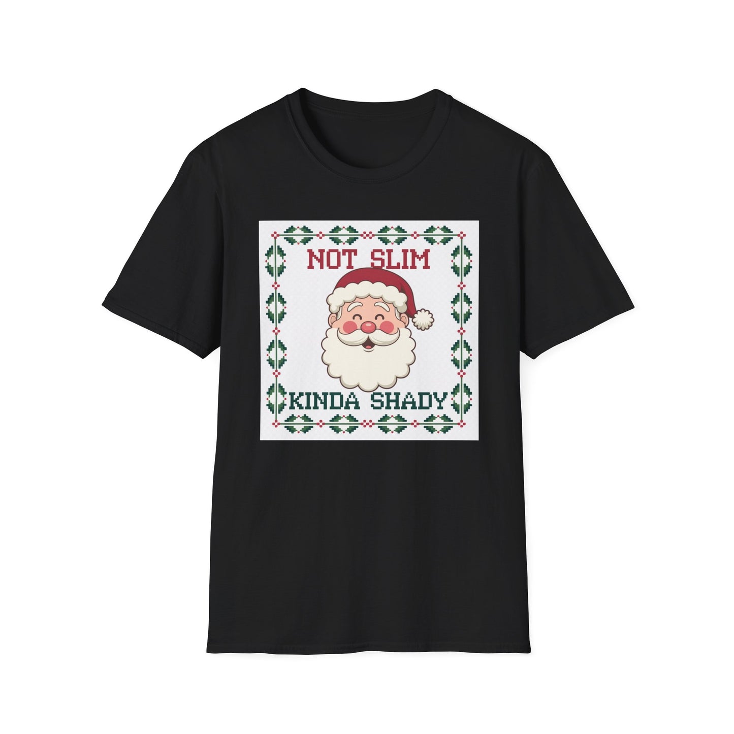 Funny Christmas T-Shirt, Holiday Humor Tee, Santa Claus Apparel, Unisex Gift, Festive Shirt, Party Wear