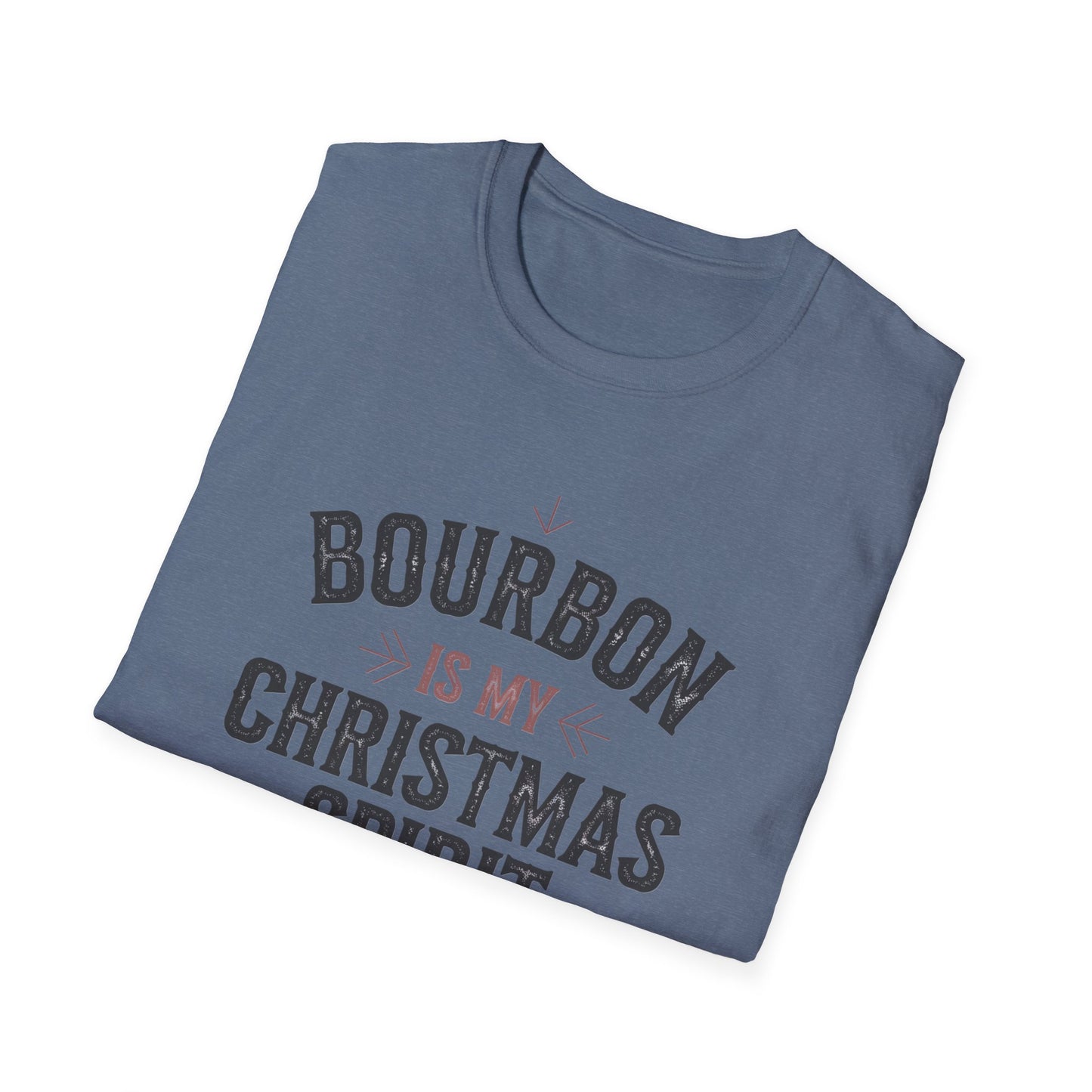 Bourbon-Themed Unisex T-Shirt | Perfect Holiday Gift, Christmas Party Attire, Festive Apparel, Gift for Bourbon Lovers