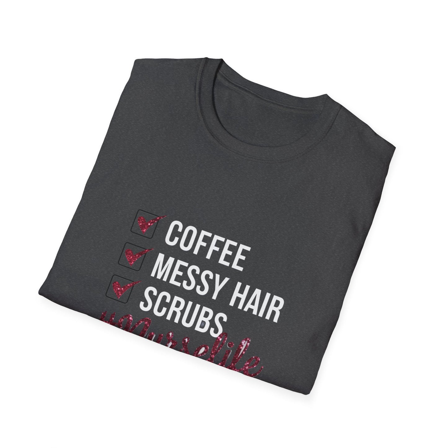 Nurse Life Unisex Softstyle T-Shirt - Perfect for Healthcare Professionals