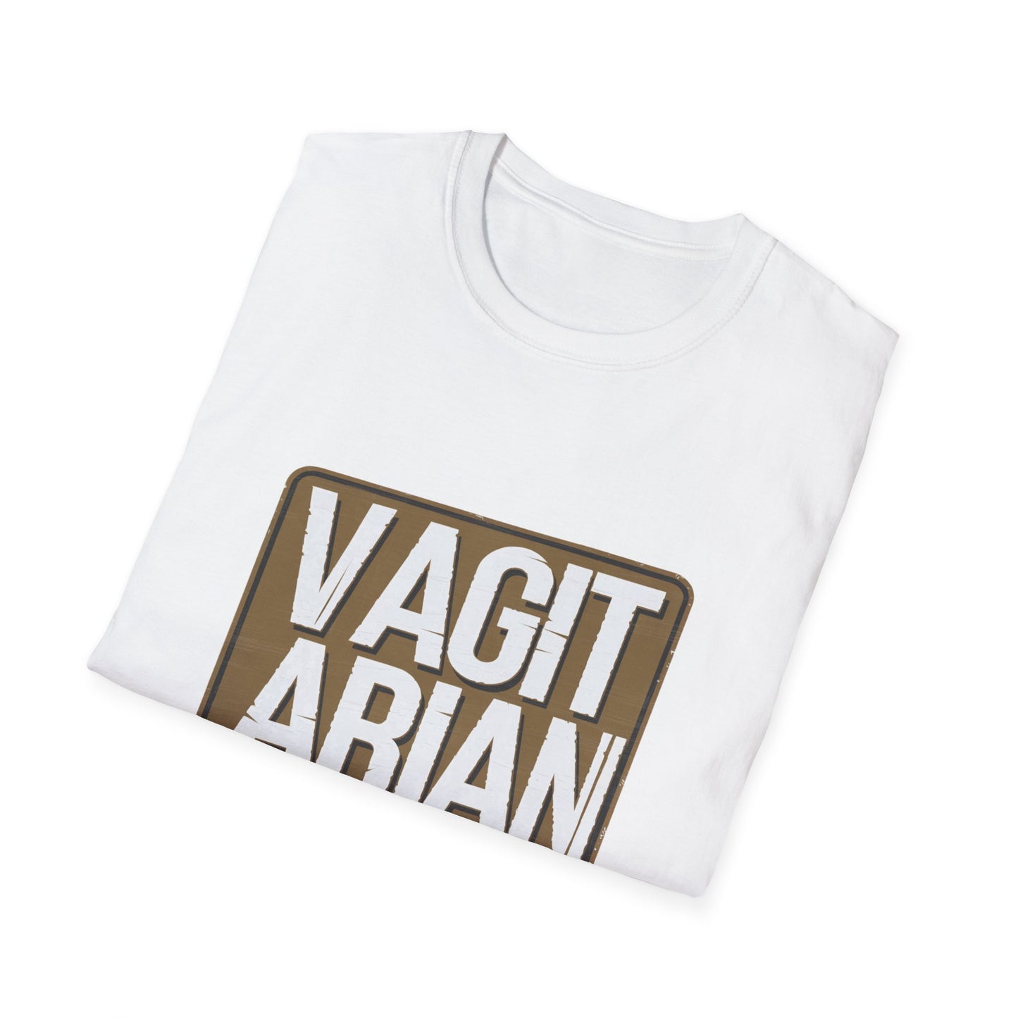 Funny Unisex T-Shirt - "VAGITARIAN" Humor Tee for Food Lovers