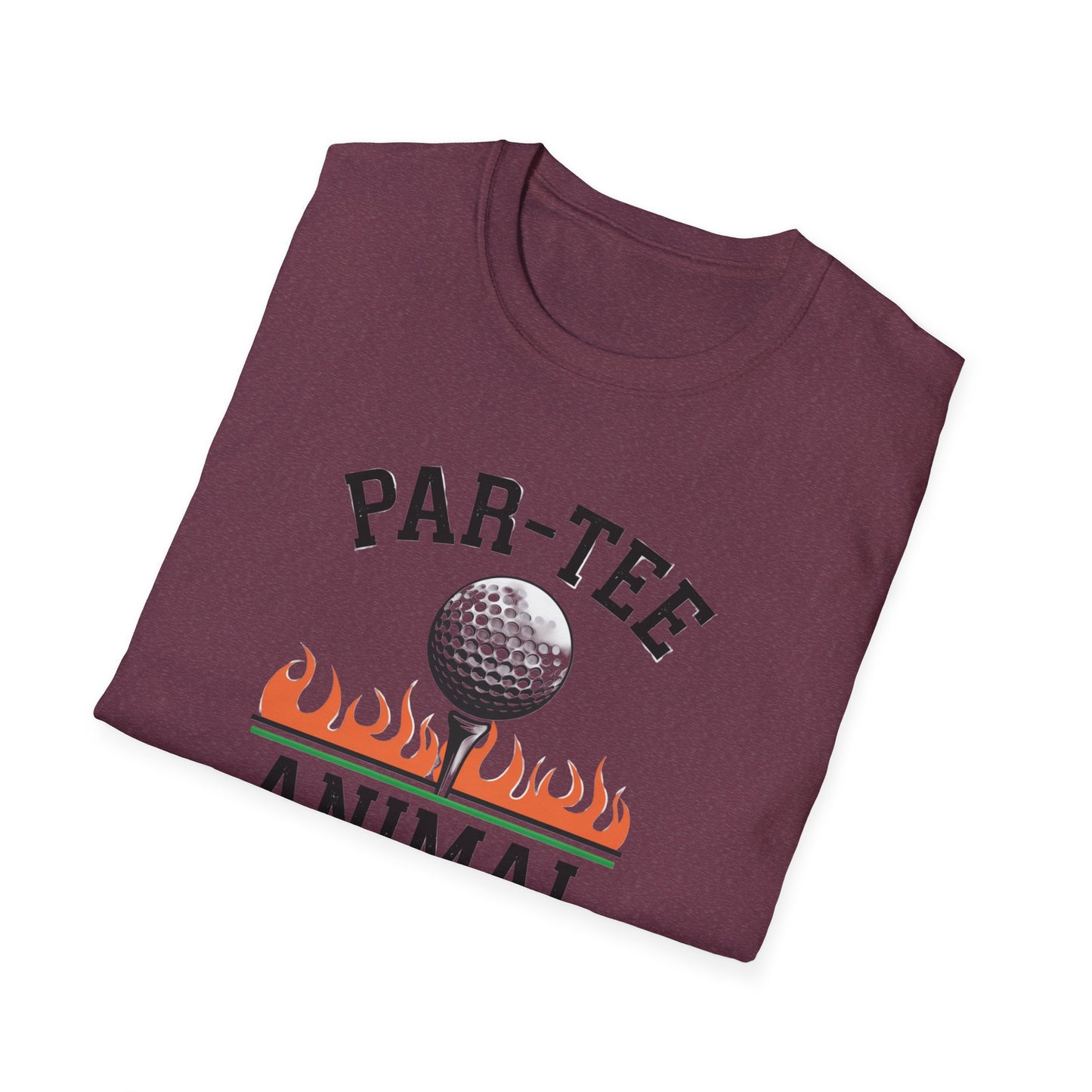 Par-Tee Animal Unisex Softstyle T-Shirt - Fun Golf Tee for Golf Lovers