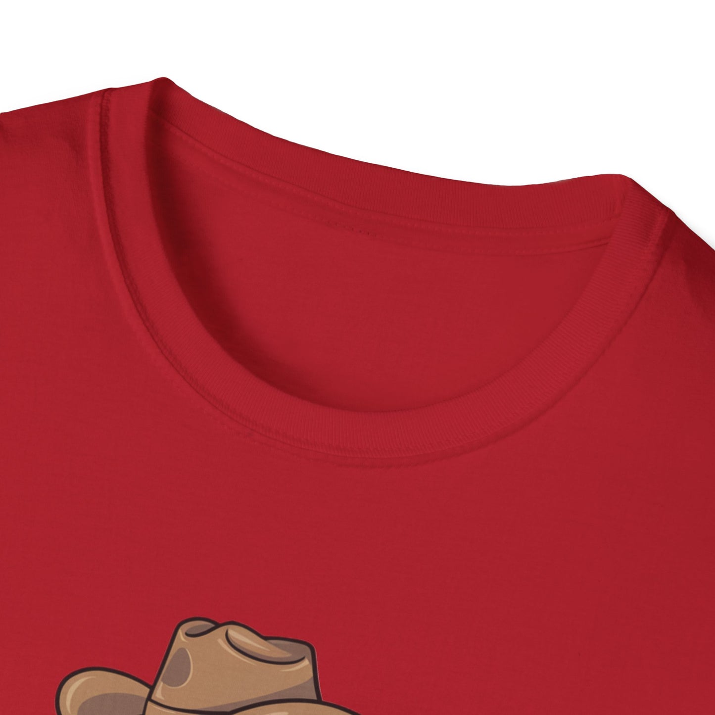 Ghostly Cowboy T-Shirt, Fun Halloween Tee, Spooky Ghost Shirt, Unisex Graphic Shirt, Witchy Casual Wear, Cute Halloween Gift