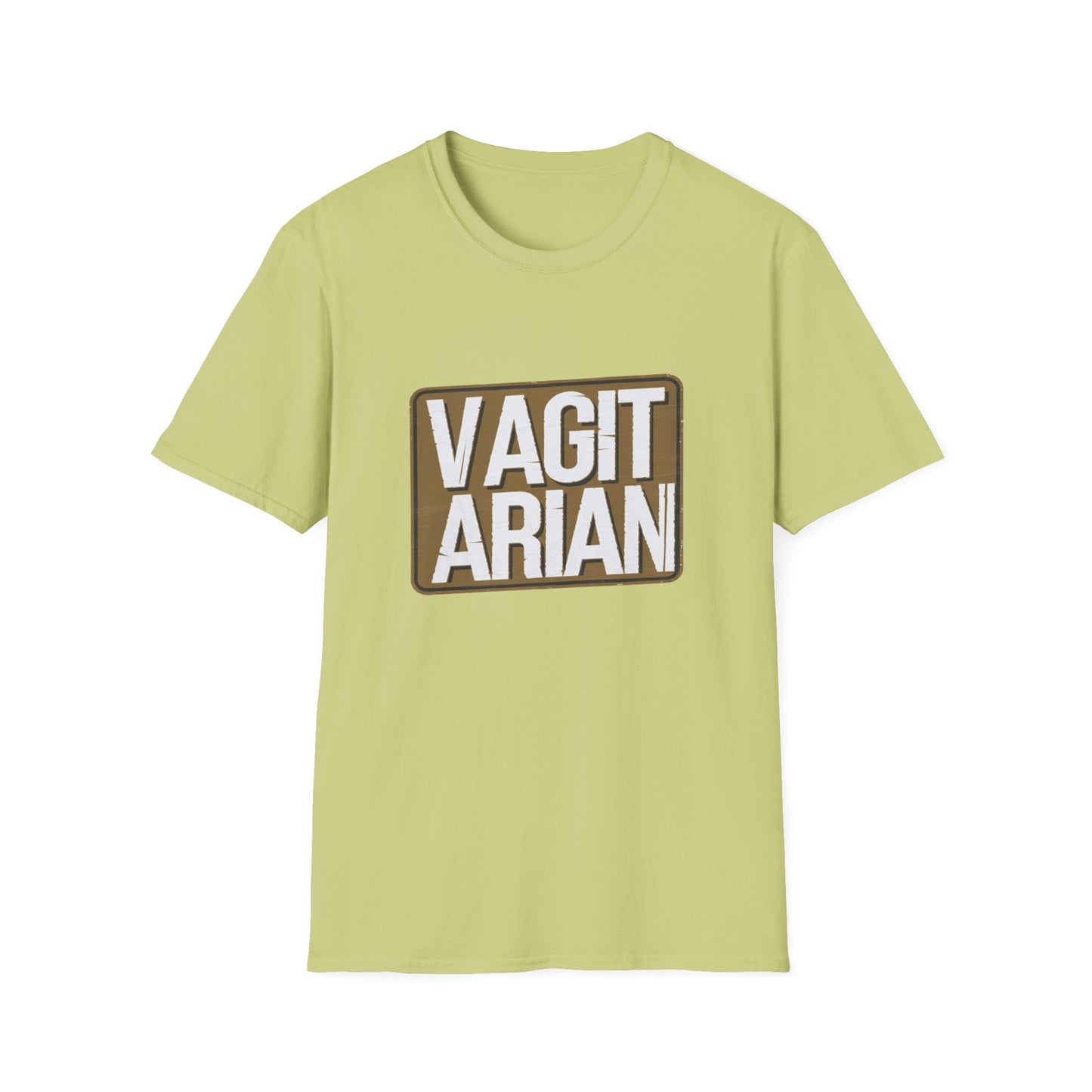 Funny Unisex T-Shirt - "VAGITARIAN" Humor Tee for Food Lovers