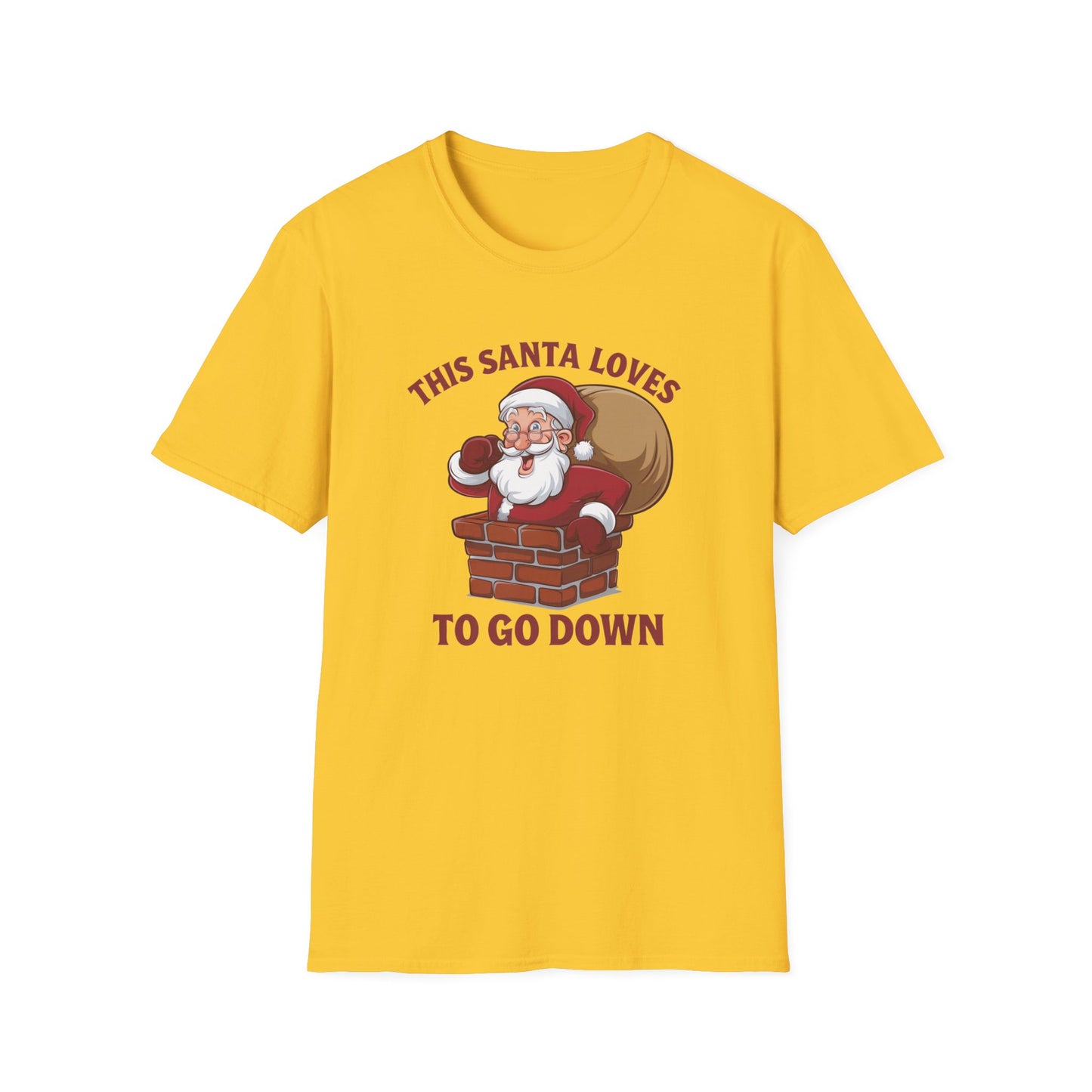 Funny Christmas Santa T-Shirt, Holiday Tee, Unisex Shirt, Christmas Gift, Humor Apparel, Festive Outfit