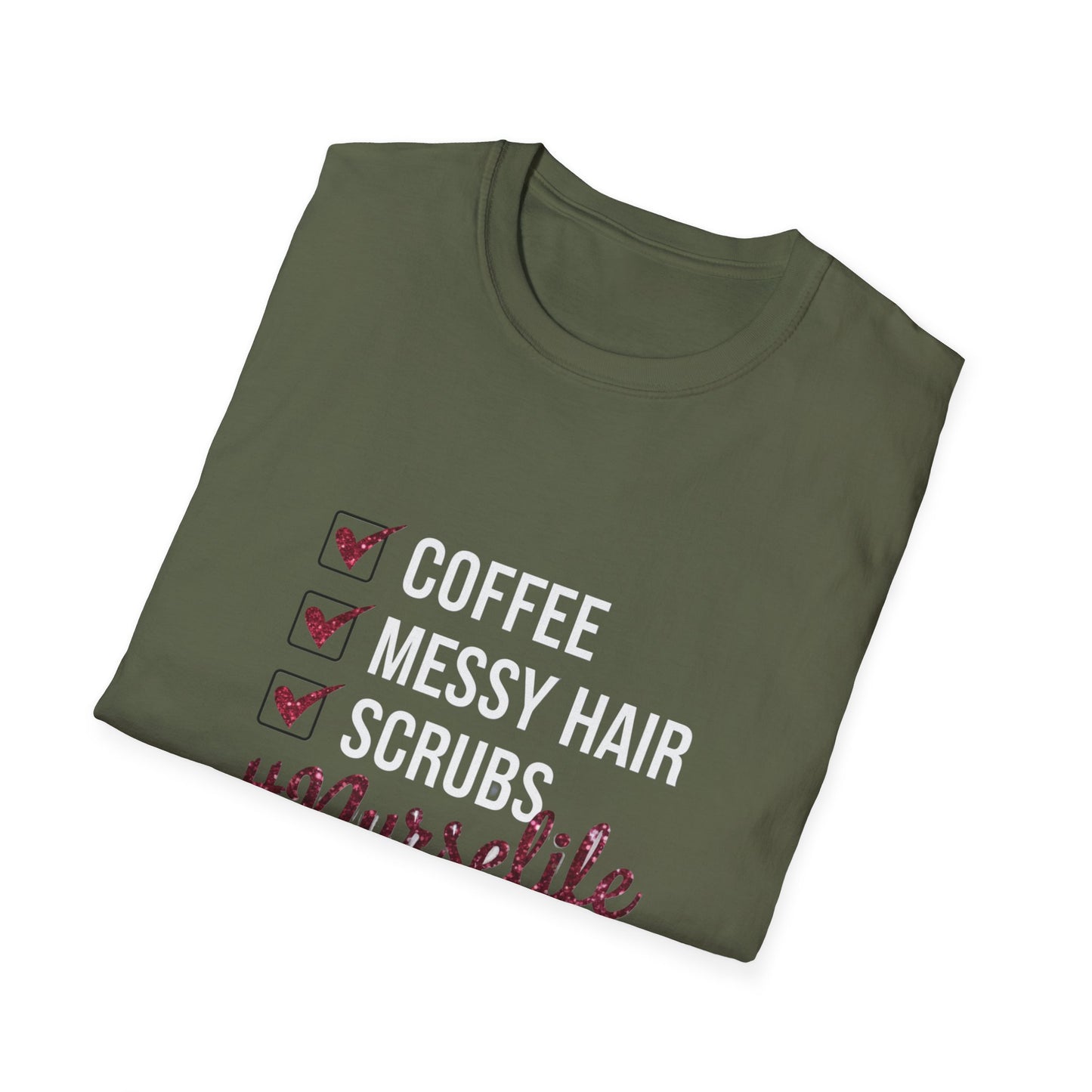 Nurse Life Unisex Softstyle T-Shirt - Perfect for Healthcare Professionals