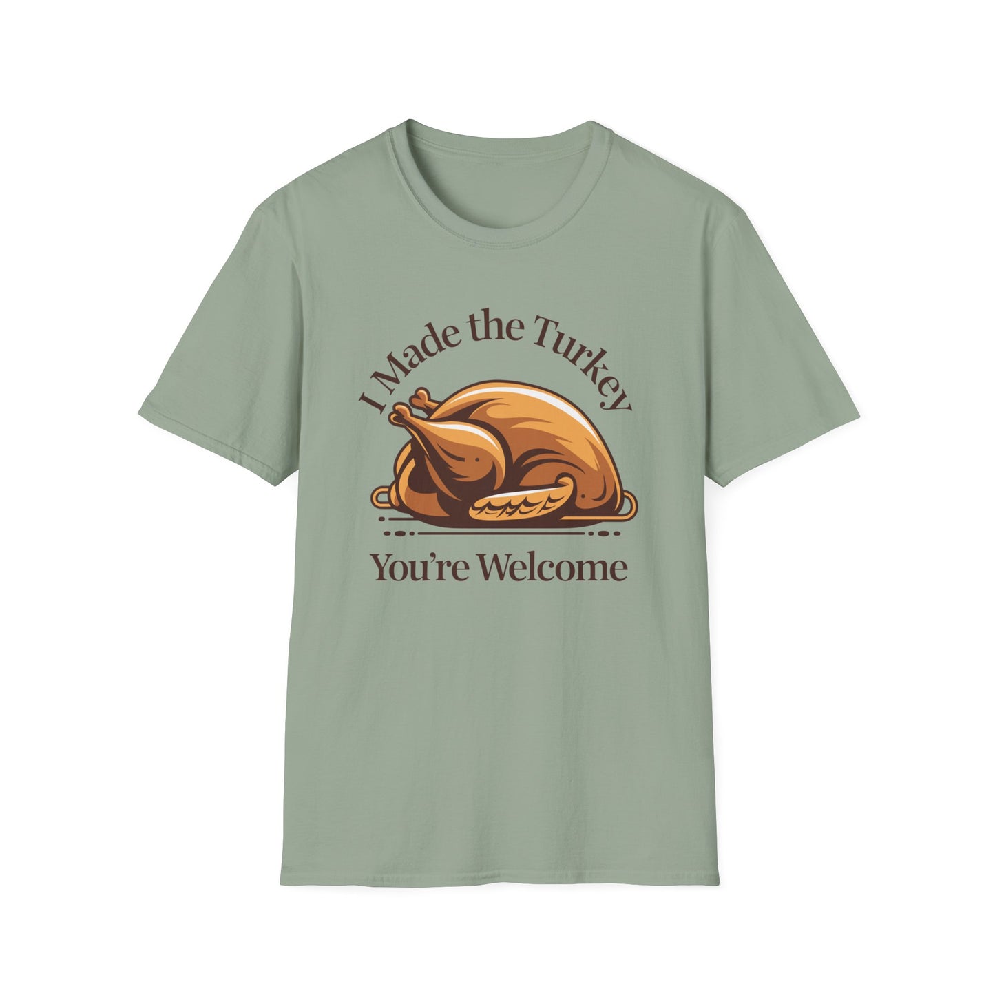 Funny Thanksgiving T-Shirt, Casual Unisex Tee, Gift for Home Chefs, Holiday Apparel, Thanksgiving Dinner Shirt