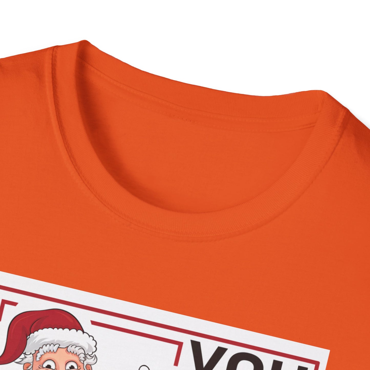 Funny Christmas Unisex T-Shirt, Holiday Gift, Santa Humor Tee, Xmas Party Shirt, Gift for Him/Her, Family Gathering Outfit