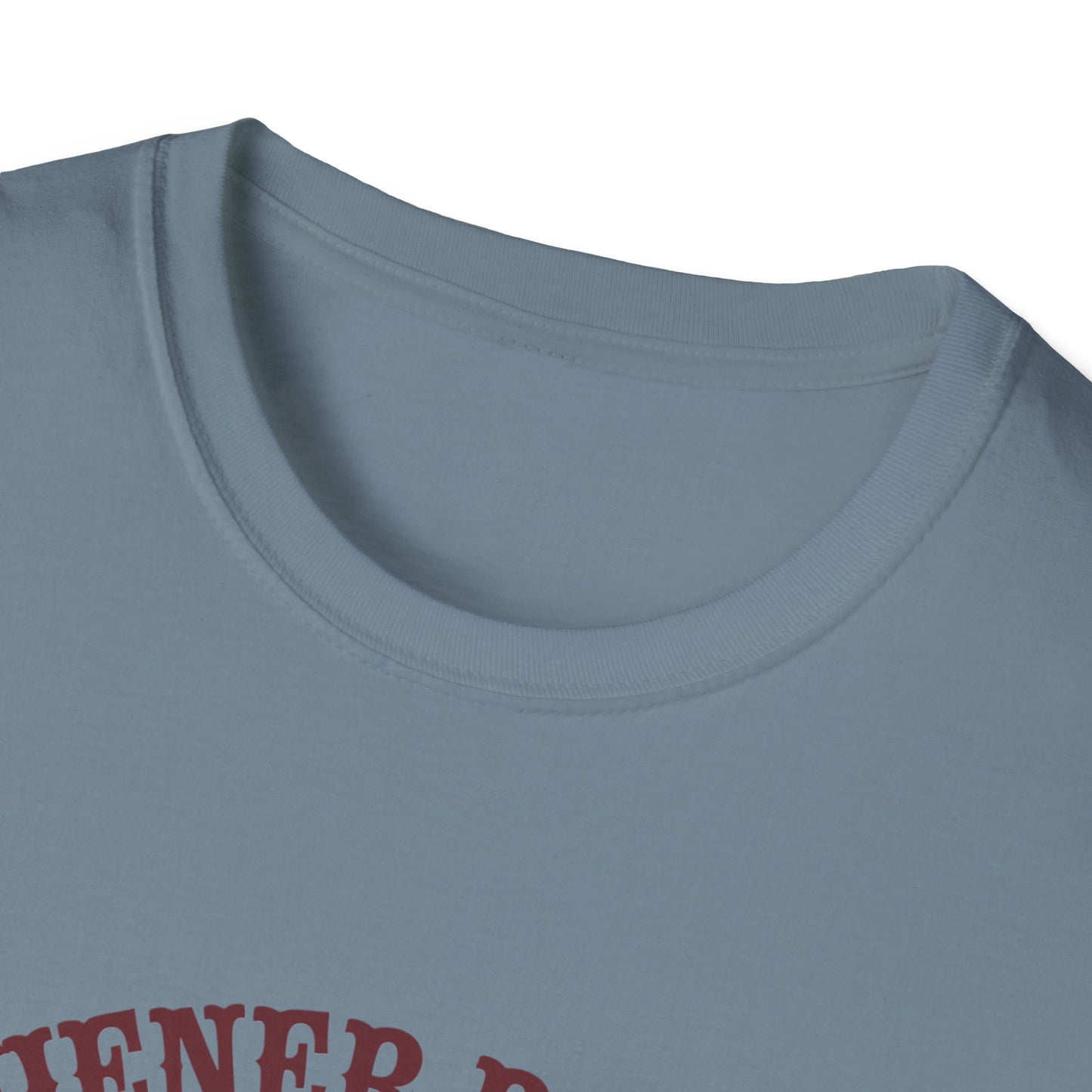 Humorous Wiener Rides Unisex T-Shirt - Fun Gift for Dog Lovers