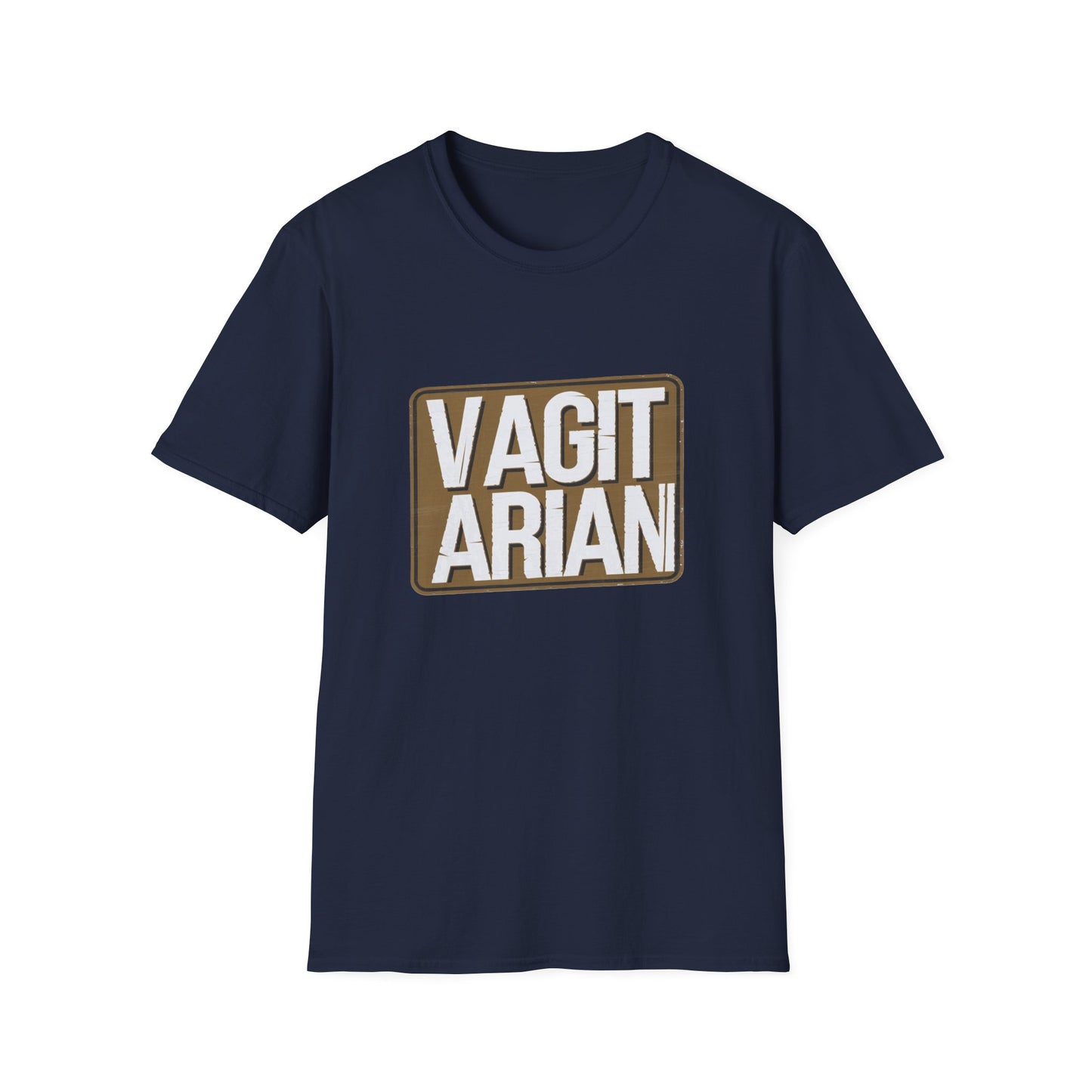 Funny Unisex T-Shirt - "VAGITARIAN" Humor Tee for Food Lovers