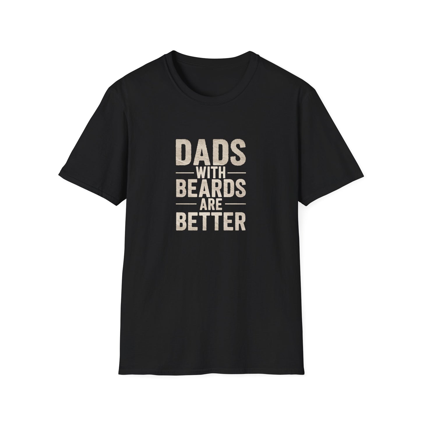 Dads with Beards Unisex Softstyle T-Shirt - Perfect Gift for Father's Day