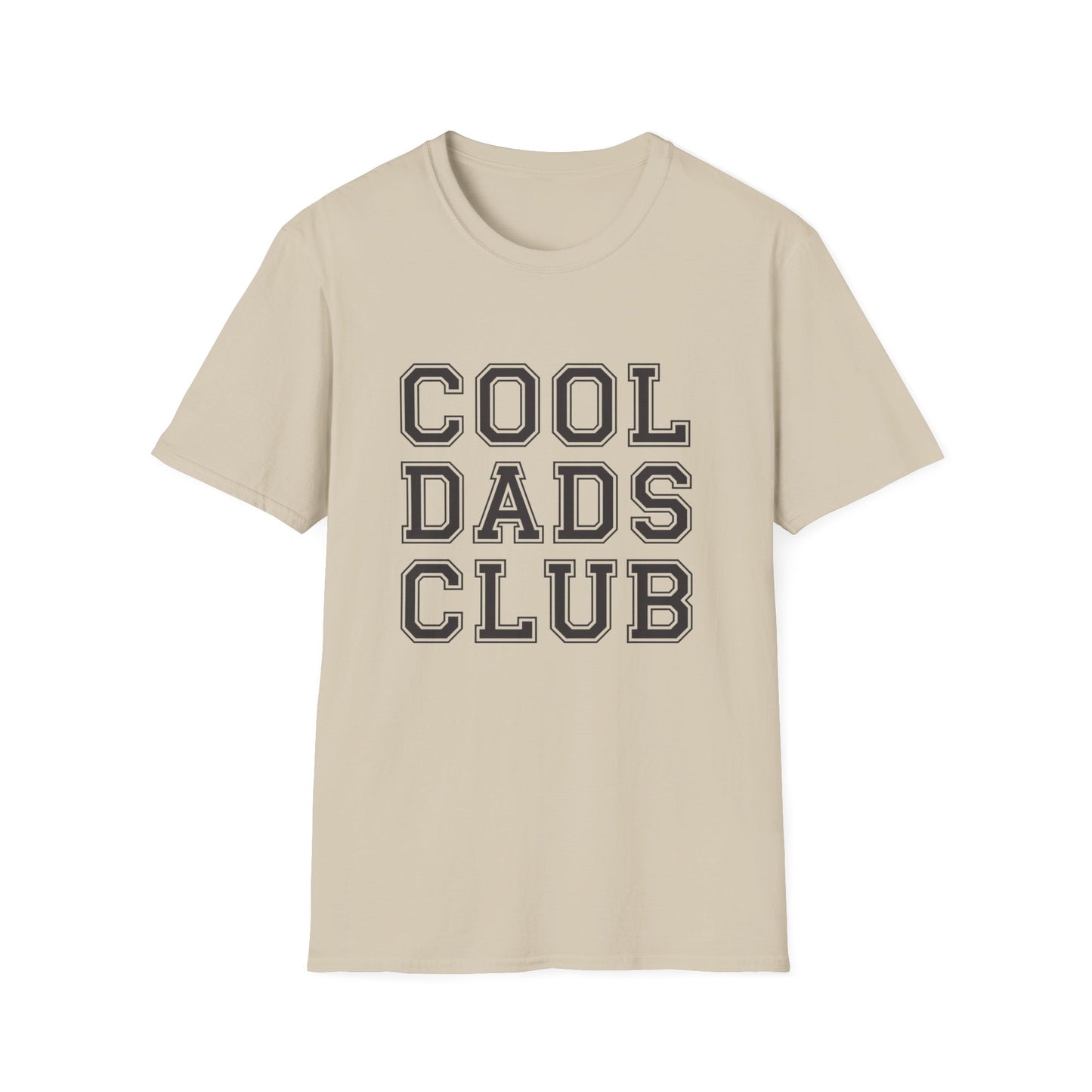 Cool Dads Club Unisex Softstyle T-Shirt - Perfect Gift for Father's Day