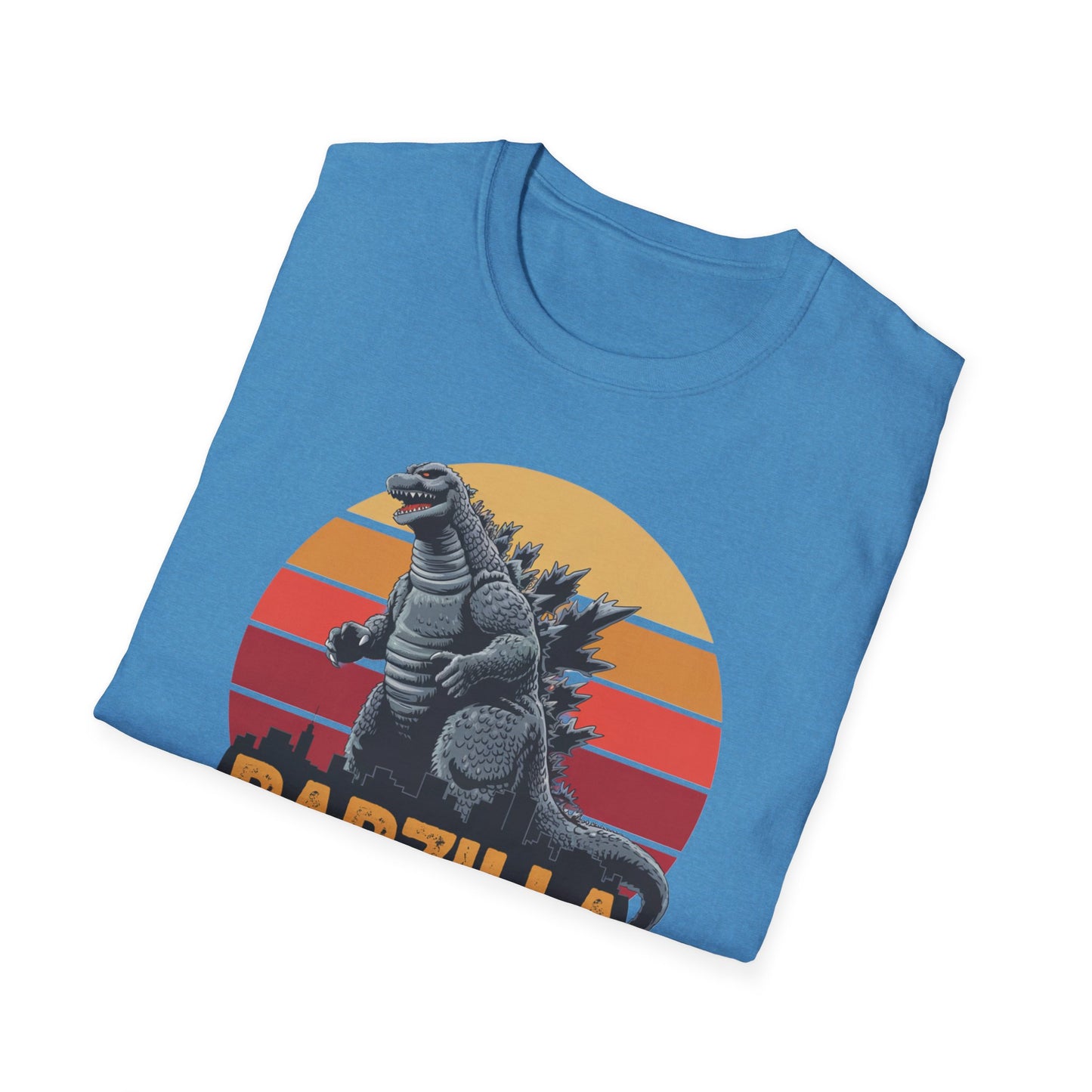 Dadzilla Tee - Unisex Softstyle T-Shirt for Dad Enthusiasts Fathers Day Gift