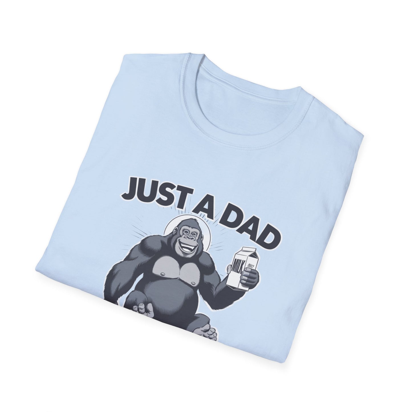 Just a Dad Unisex Softstyle T-Shirt - Humorous Father's Day Gift, Comfortable Casual Wear