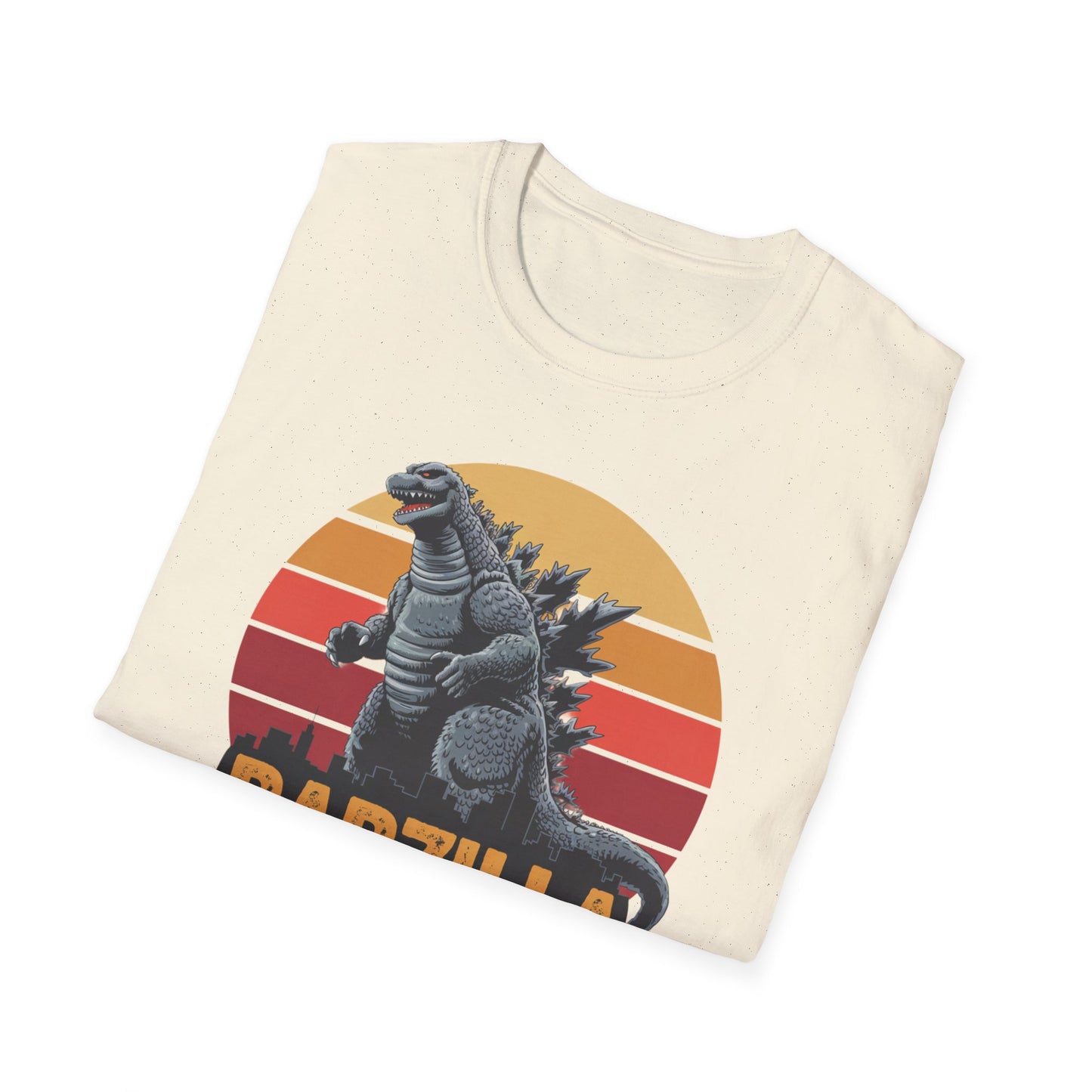 Dadzilla Tee - Unisex Softstyle T-Shirt for Dad Enthusiasts Fathers Day Gift