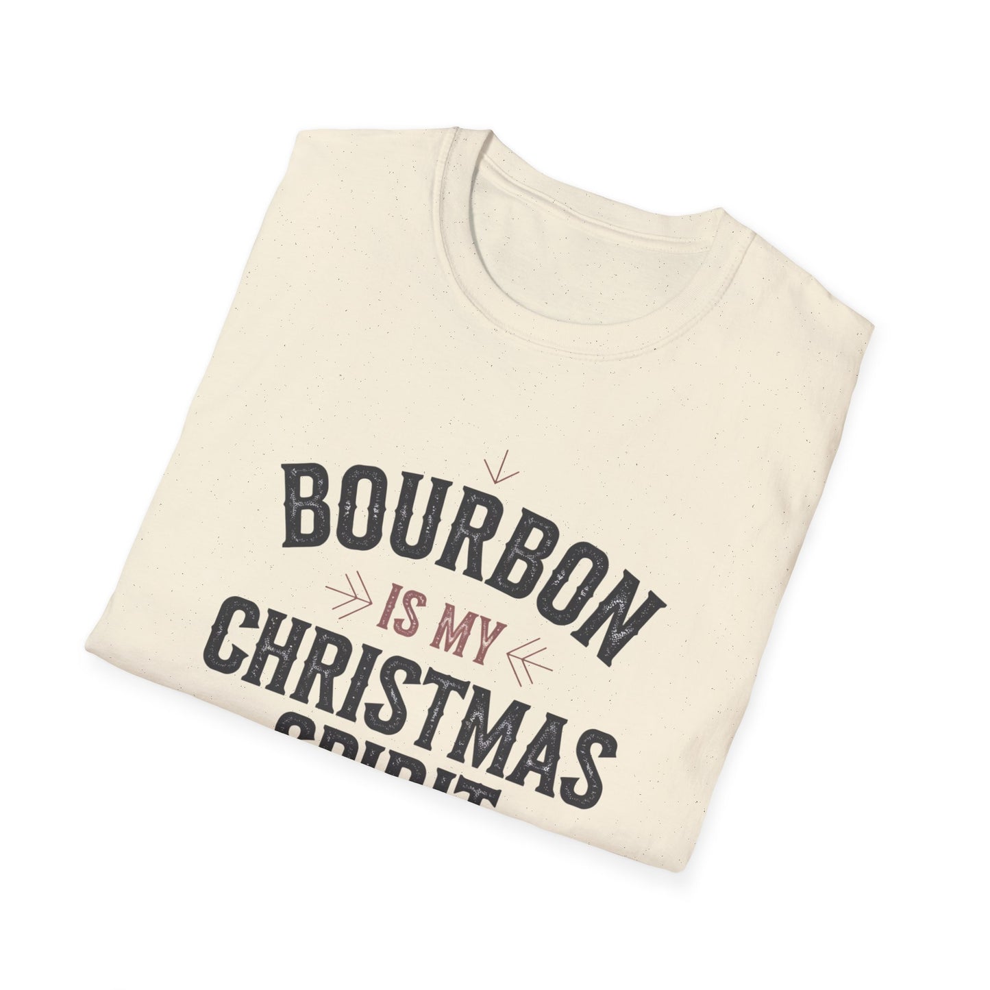 Bourbon-Themed Unisex T-Shirt | Perfect Holiday Gift, Christmas Party Attire, Festive Apparel, Gift for Bourbon Lovers