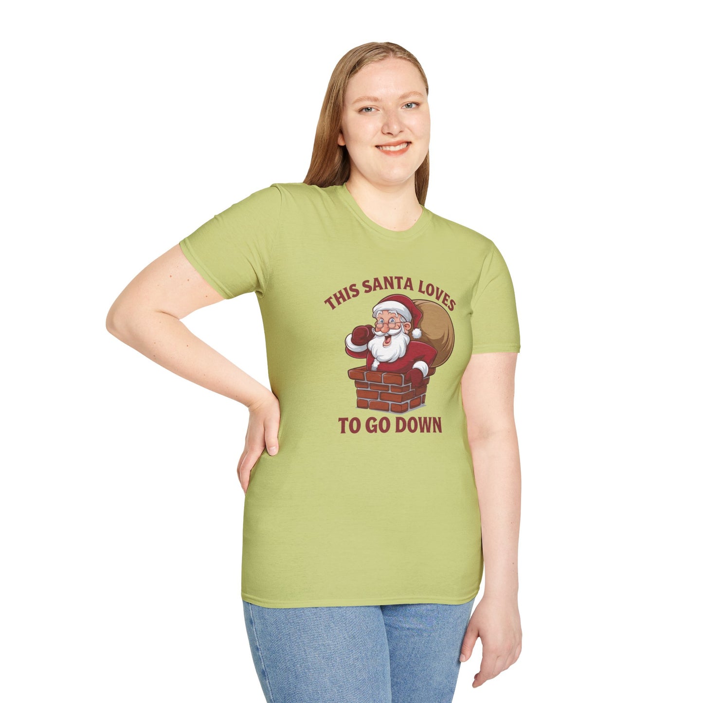 Funny Christmas Santa T-Shirt, Holiday Tee, Unisex Shirt, Christmas Gift, Humor Apparel, Festive Outfit