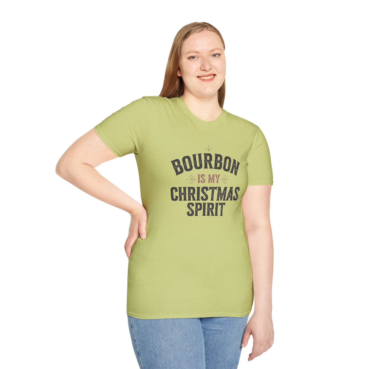 Bourbon-Themed Unisex T-Shirt | Perfect Holiday Gift, Christmas Party Attire, Festive Apparel, Gift for Bourbon Lovers
