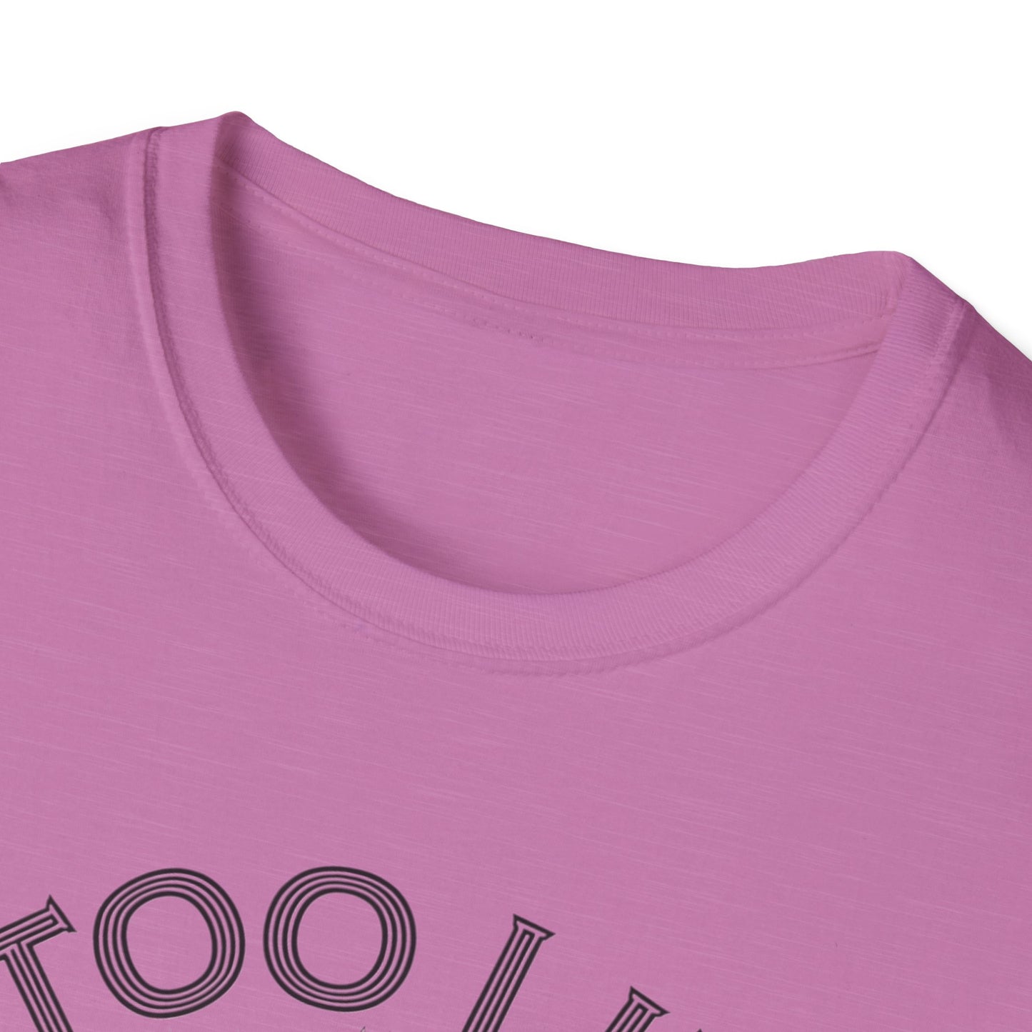 Too Lit to Quit Unisex Softstyle T-Shirt, Funny Holiday Tee, Christmas Apparel, Gift for Him/Her, Casual Wear, Festive Shirt