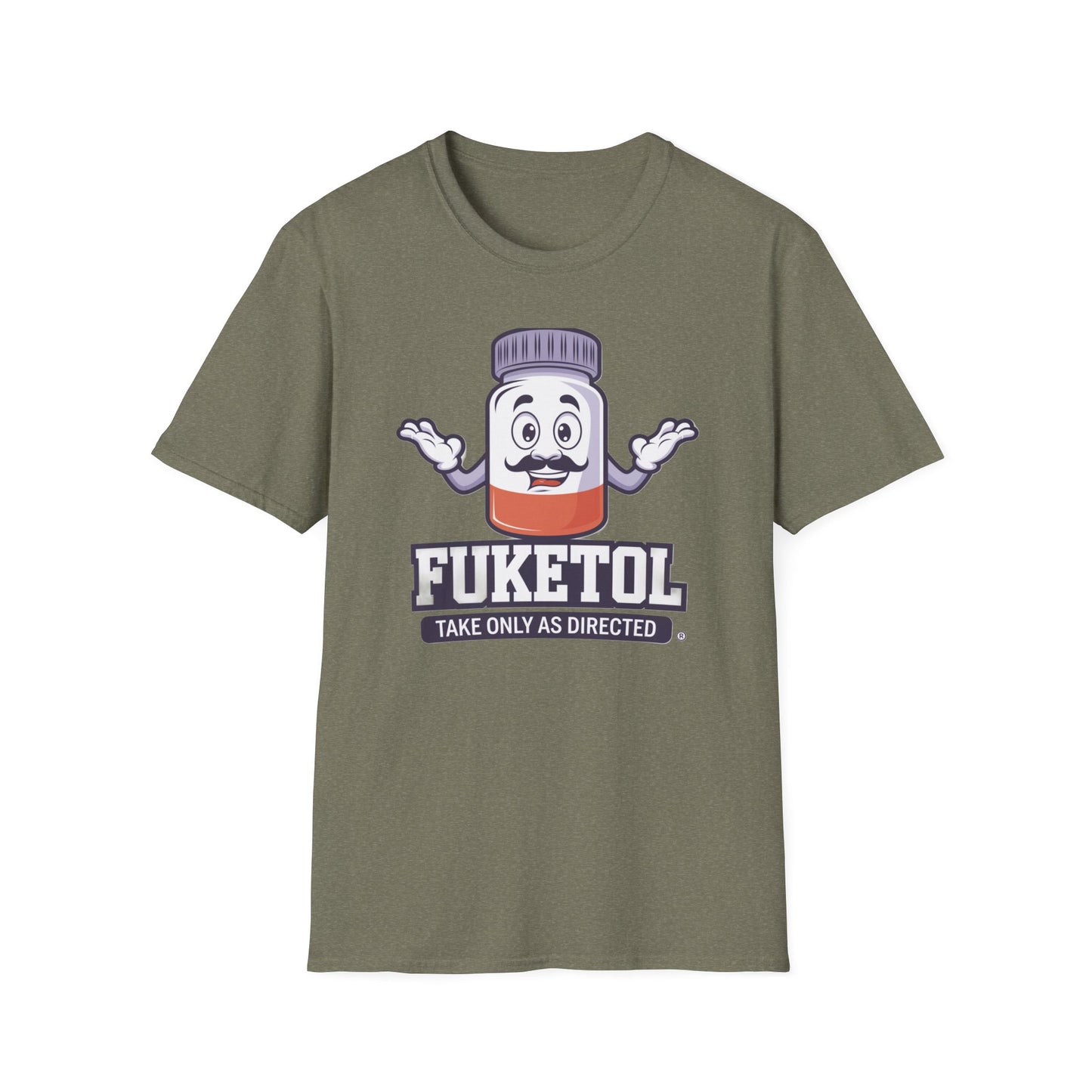 FUKETOL Unisex Softstyle T-Shirt - Fun and Playful Graphic Tee