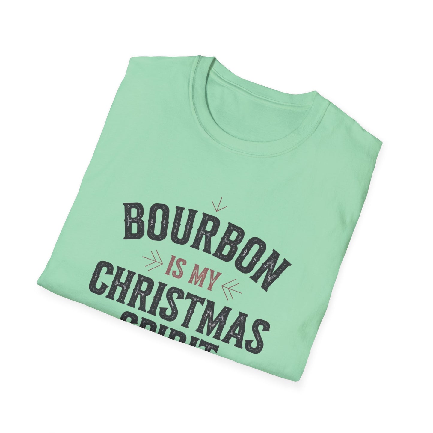 Bourbon-Themed Unisex T-Shirt | Perfect Holiday Gift, Christmas Party Attire, Festive Apparel, Gift for Bourbon Lovers