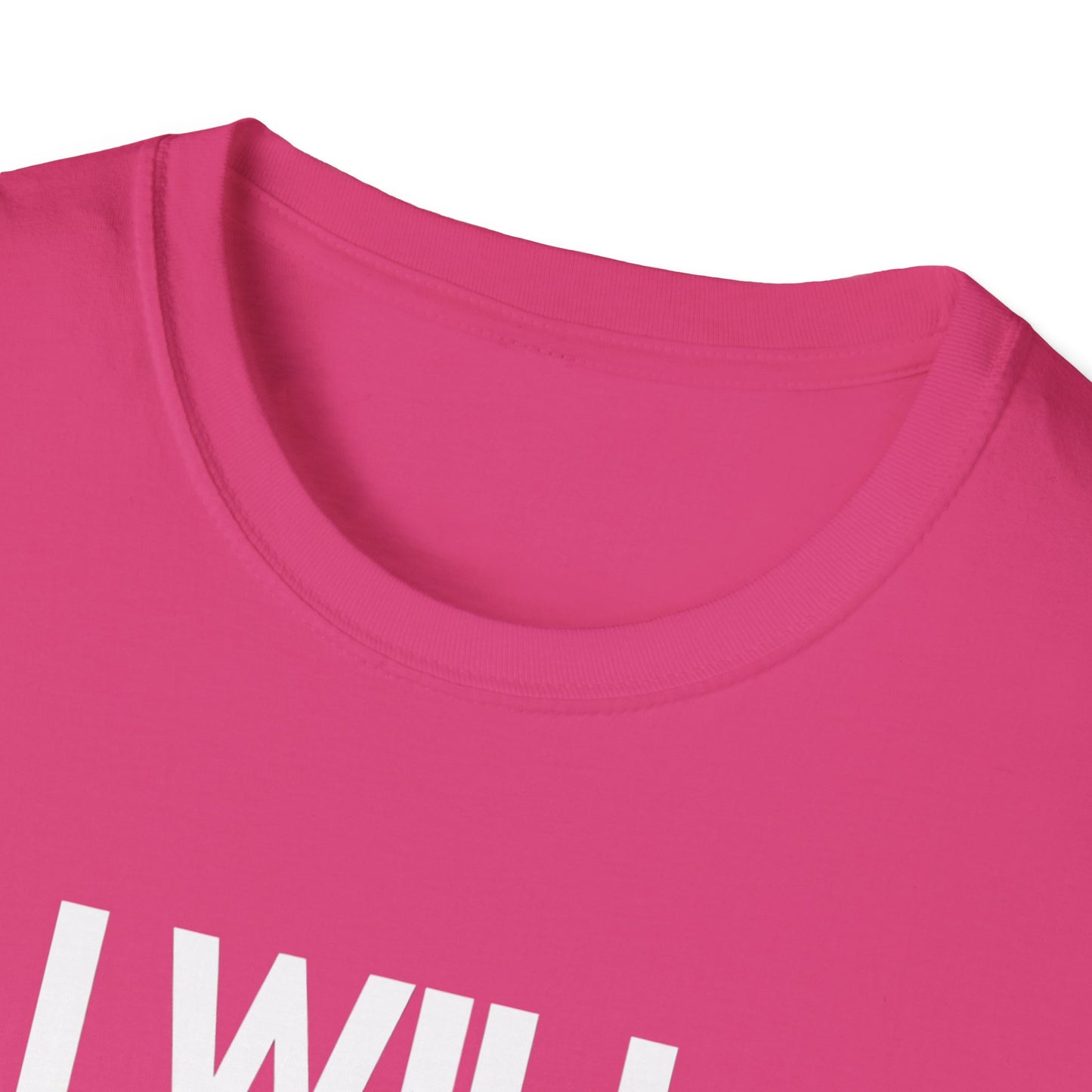 I Will Stab You Unisex Softstyle T-Shirt - Fun and Edgy Graphic Tee for Casual Wear