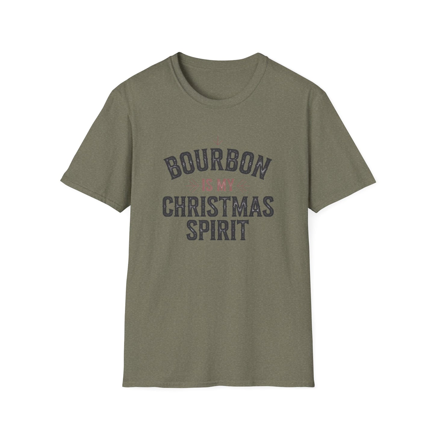 Bourbon-Themed Unisex T-Shirt | Perfect Holiday Gift, Christmas Party Attire, Festive Apparel, Gift for Bourbon Lovers