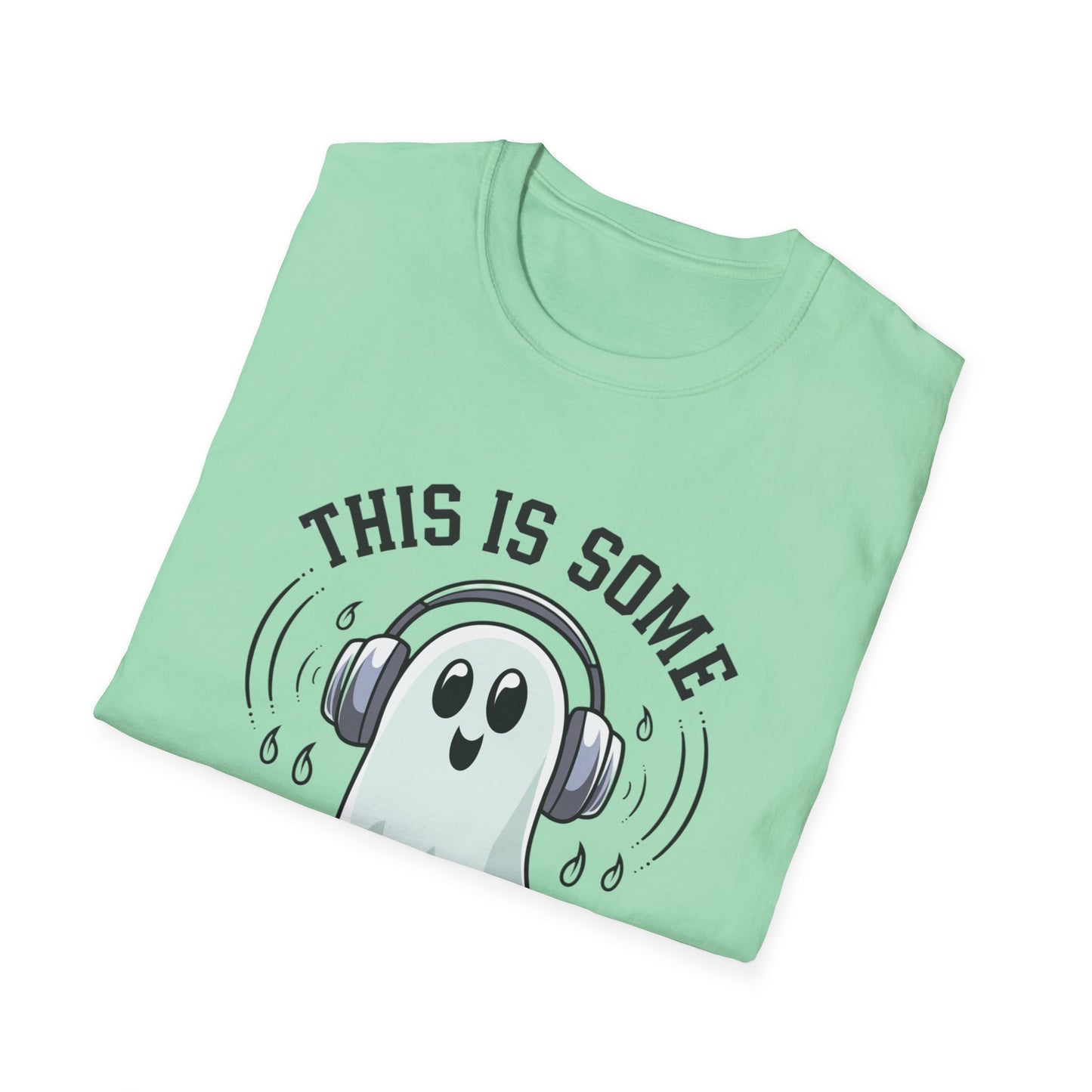 Spooky Humor Unisex T-Shirt, Halloween Ghost Tee, Funny Graphic Shirt, Gifts for Him, Gifts for Her, Casual Halloween Outfit