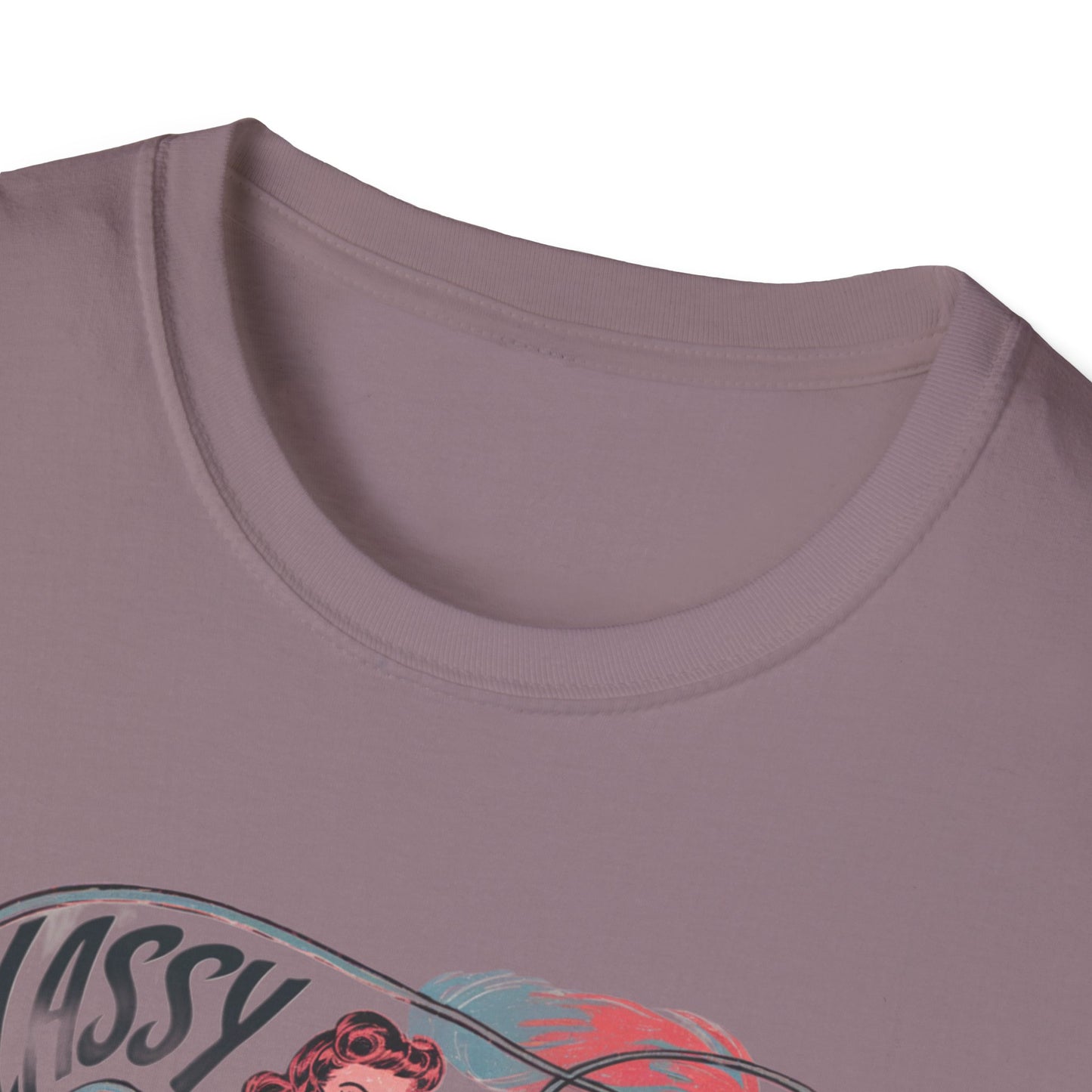 Classy & Badass Unisex T-Shirt, Vintage Chic Tee, Gift for Her, Empowerment Shirt, Casual Wear, Birthday Gift, Feminist Apparel