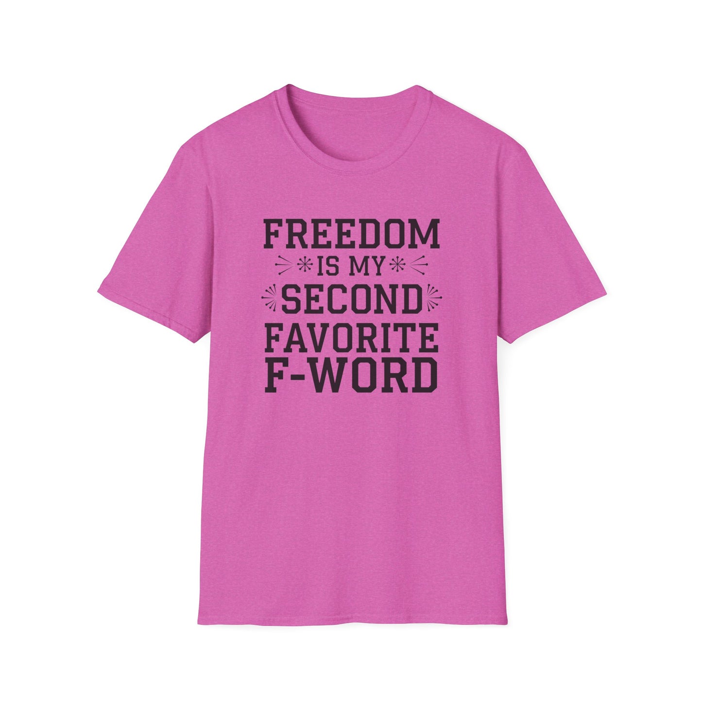 Freedom F-Word Unisex T-Shirt - Perfect for Casual Outings and Holidays