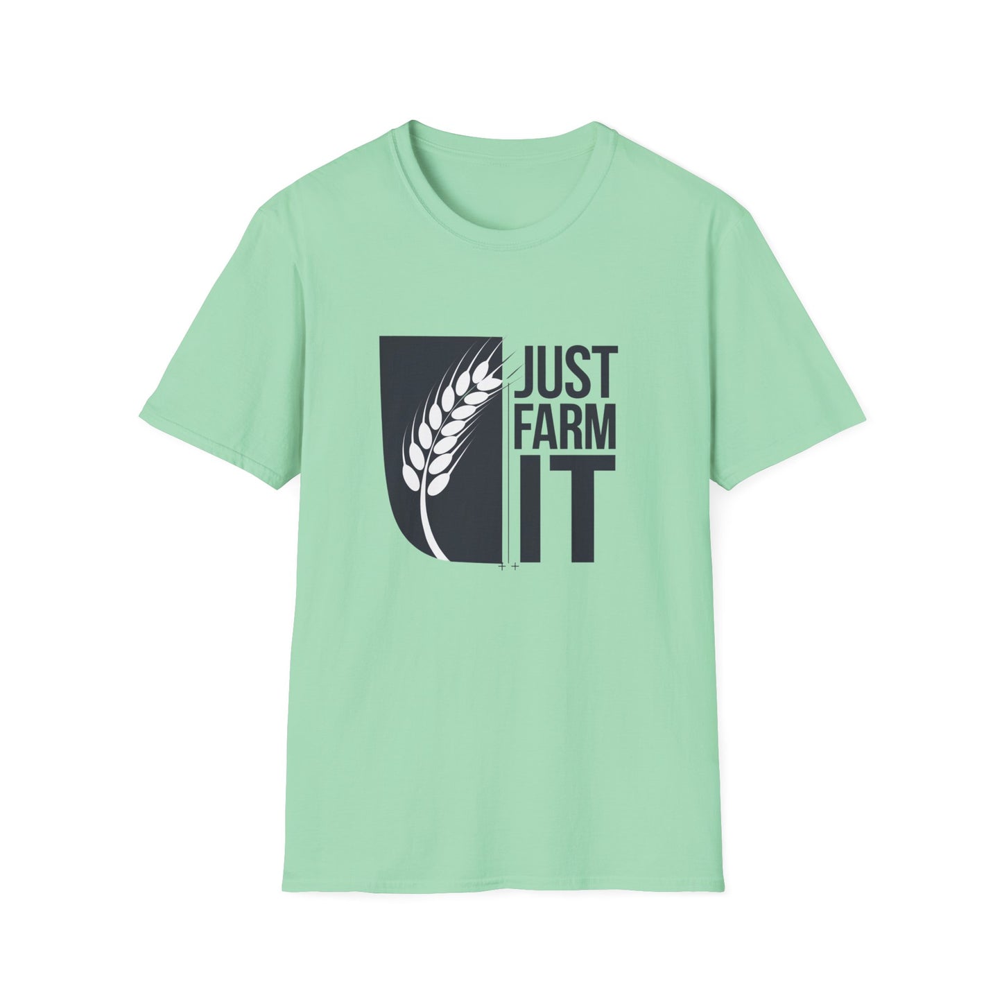 Just Farm It Unisex Softstyle T-Shirt - Casual Farm Apparel