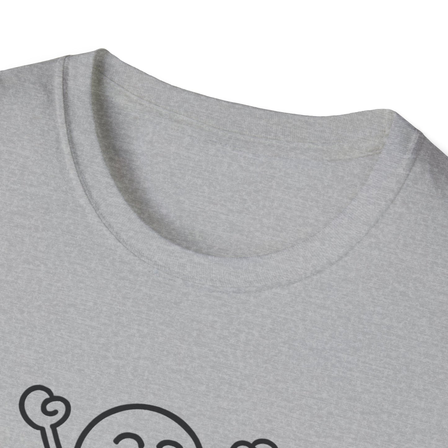 Funny Unisex Softstyle T-Shirt - "I Pooped Today!" Playful Humor Tee for Kids and Adults