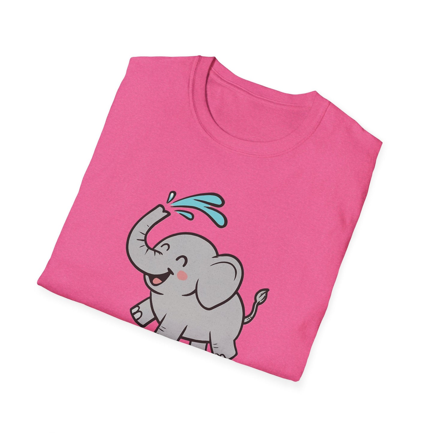 Funny Elephant T-Shirt - Squirter! Tee for Animal Lovers, Gift for Kids, Birthday Party Shirt, Unisex Graphic Tee