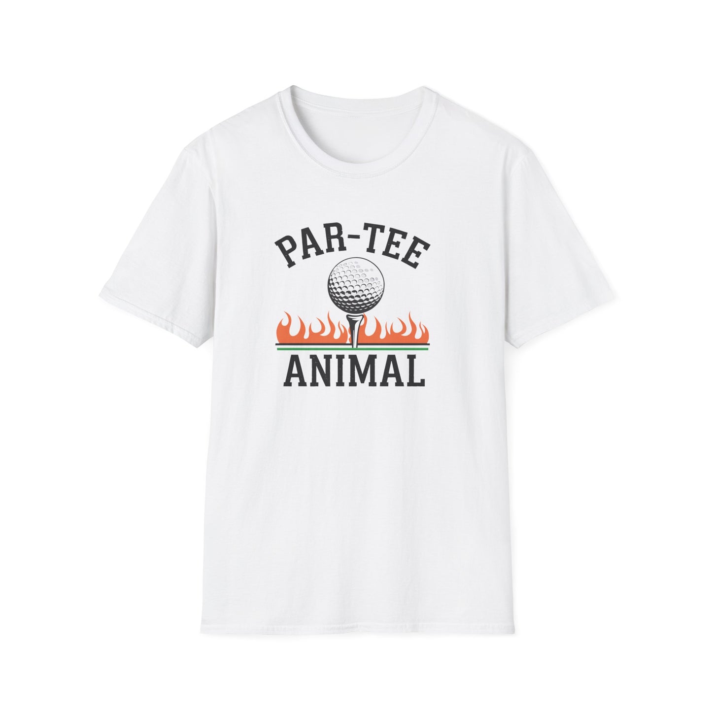 Par-Tee Animal Unisex Softstyle T-Shirt - Fun Golf Tee for Golf Lovers