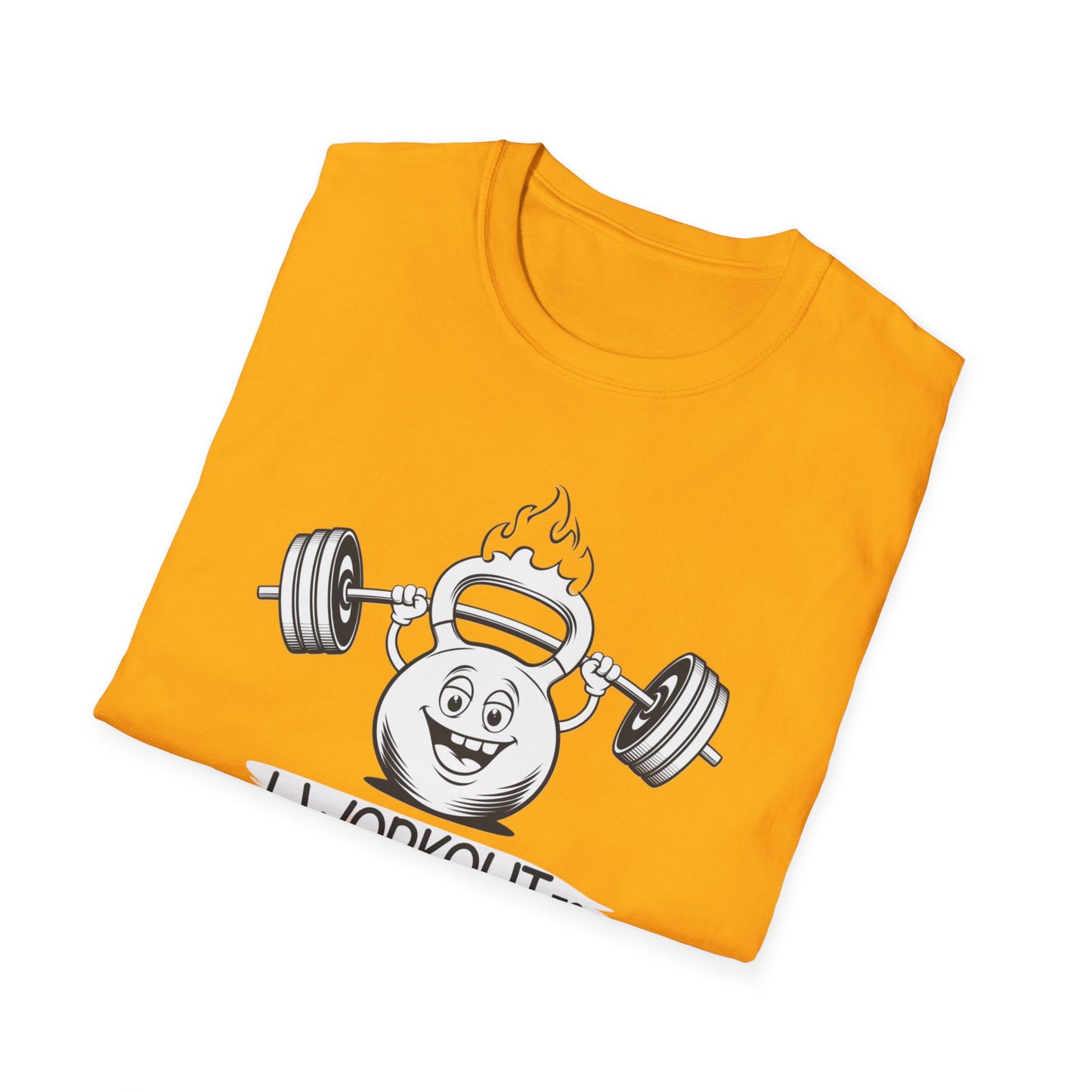 Funny Workout T-Shirt - I Workout to Burn Off the Crazy