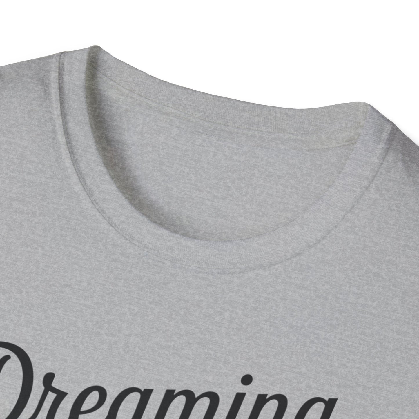 Dreaming of a Wine Christmas Unisex T-Shirt, Casual Gift, Holiday Apparel, Wine Lovers Tee, Christmas Party Shirt
