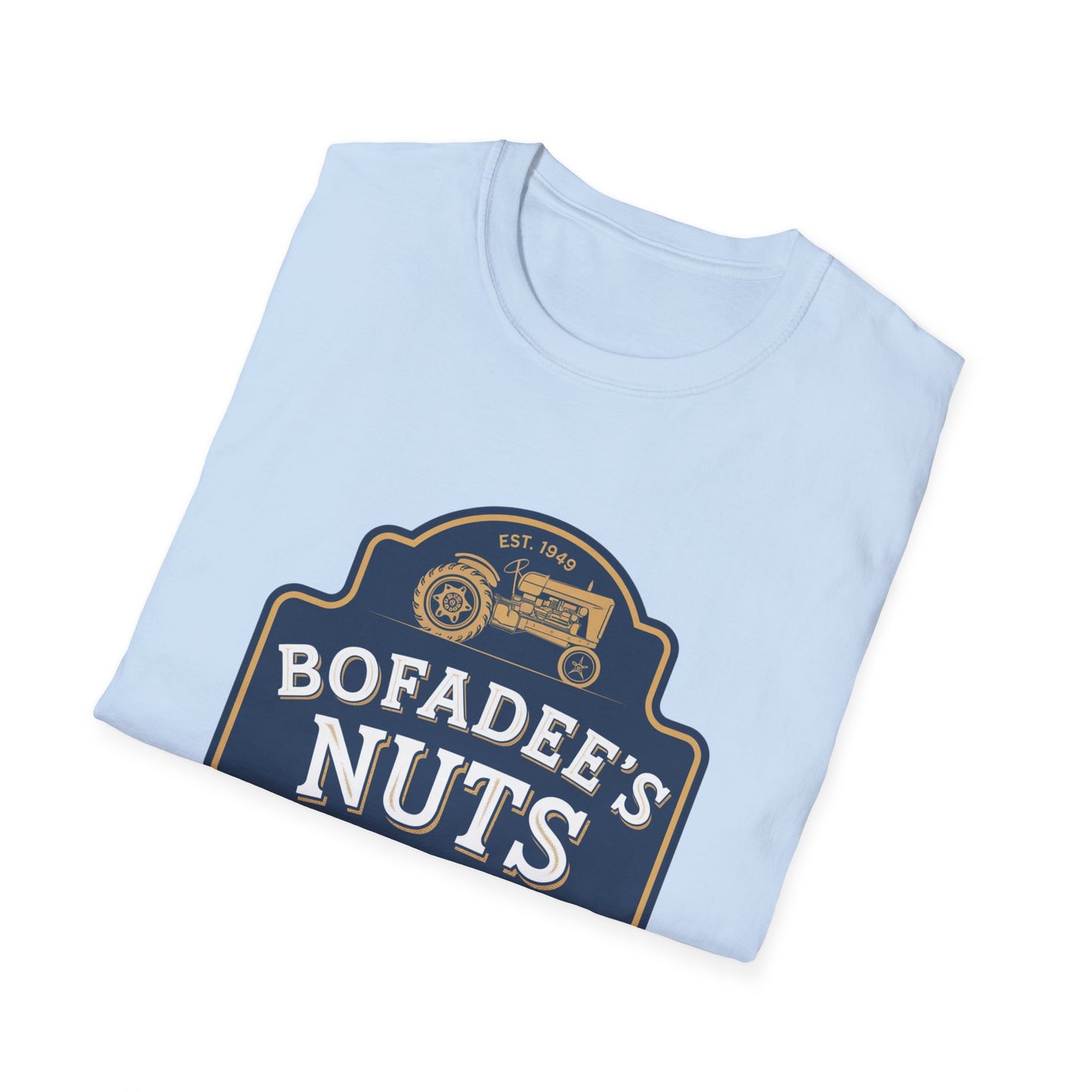 Vintage Bofadee's Nuts Unisex Softstyle T-Shirt - Fun and Casual Tees for All Occasions