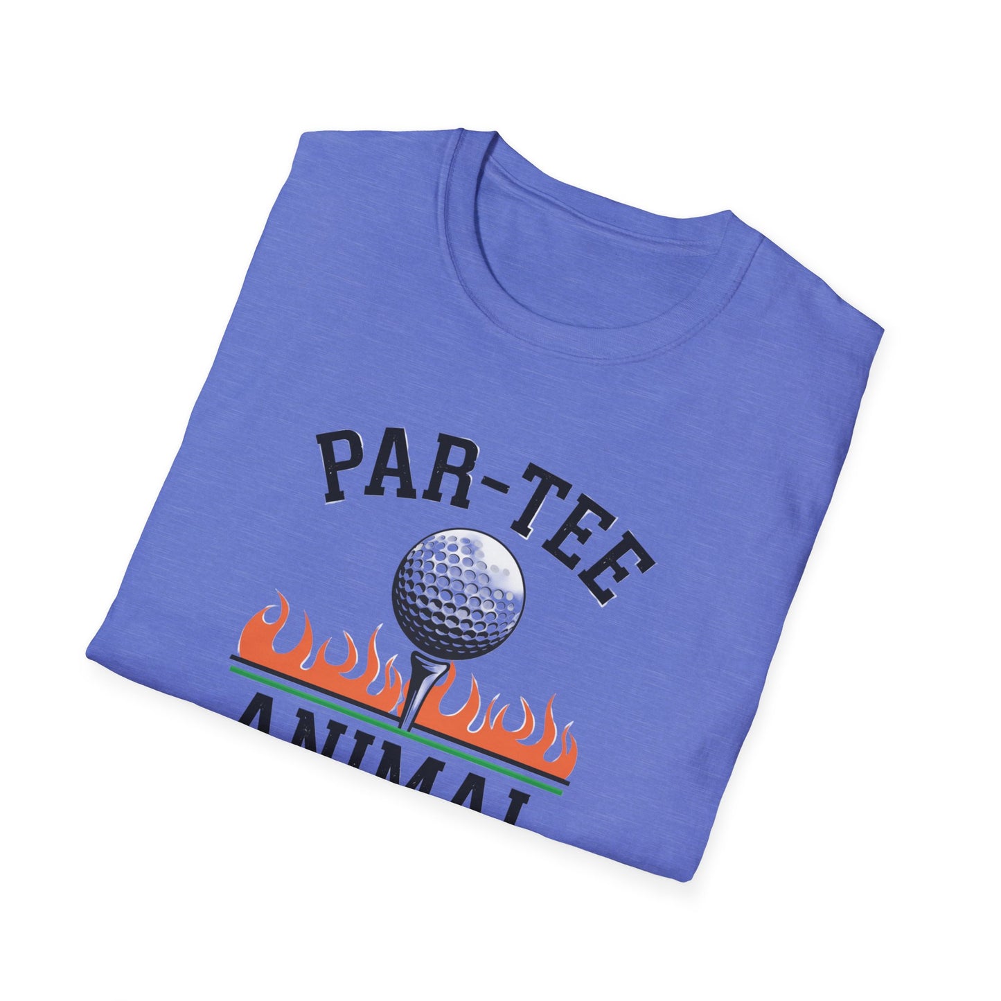 Par-Tee Animal Unisex Softstyle T-Shirt - Fun Golf Tee for Golf Lovers