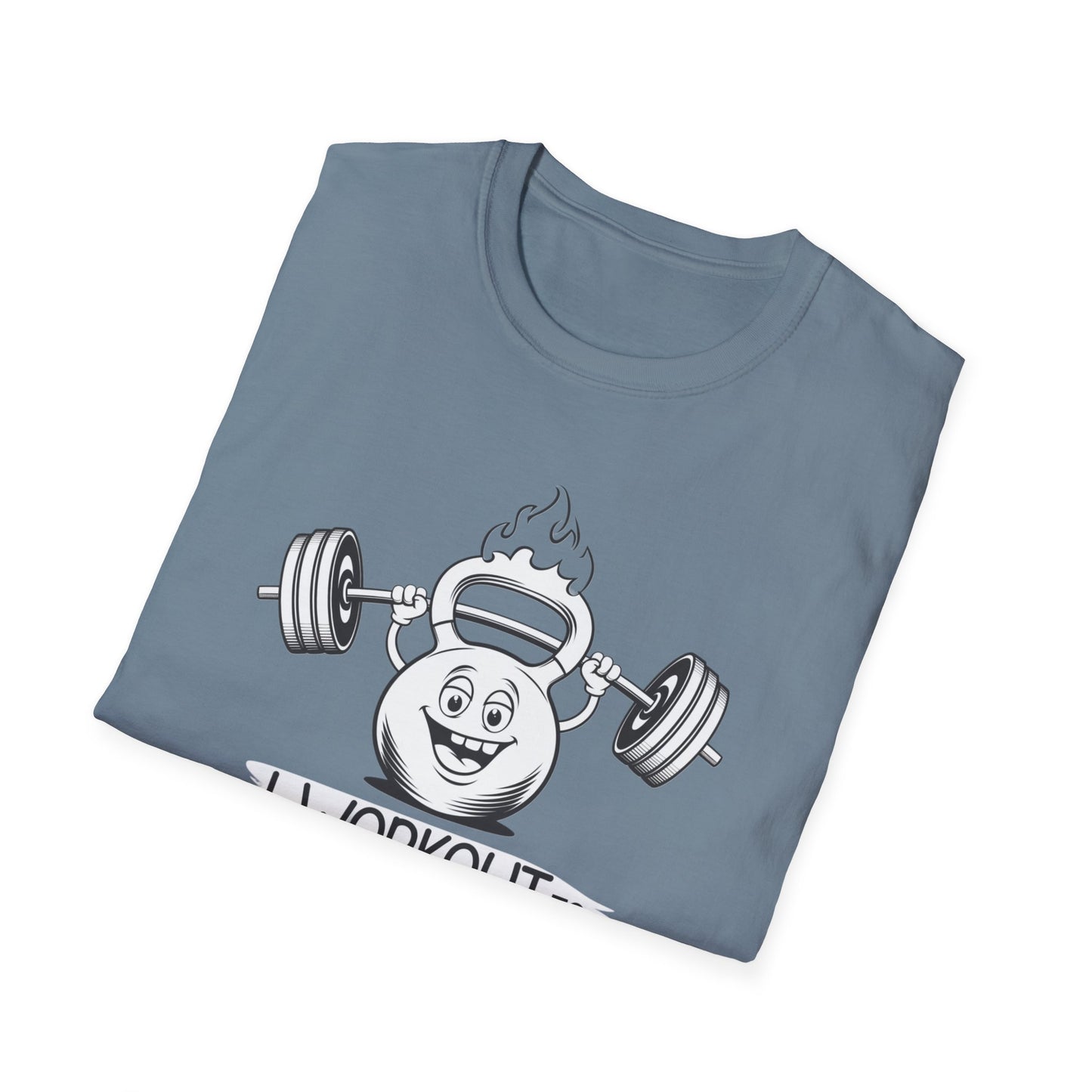 Funny Workout T-Shirt - I Workout to Burn Off the Crazy