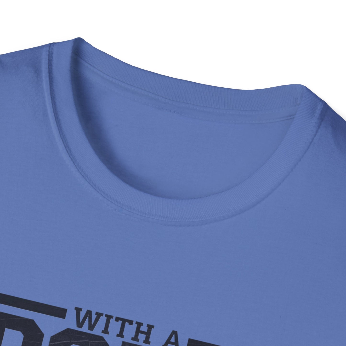 Body Positive Unisex Softstyle T-Shirt - "With a Body Like This, Who Needs Hair?" Fathers Day