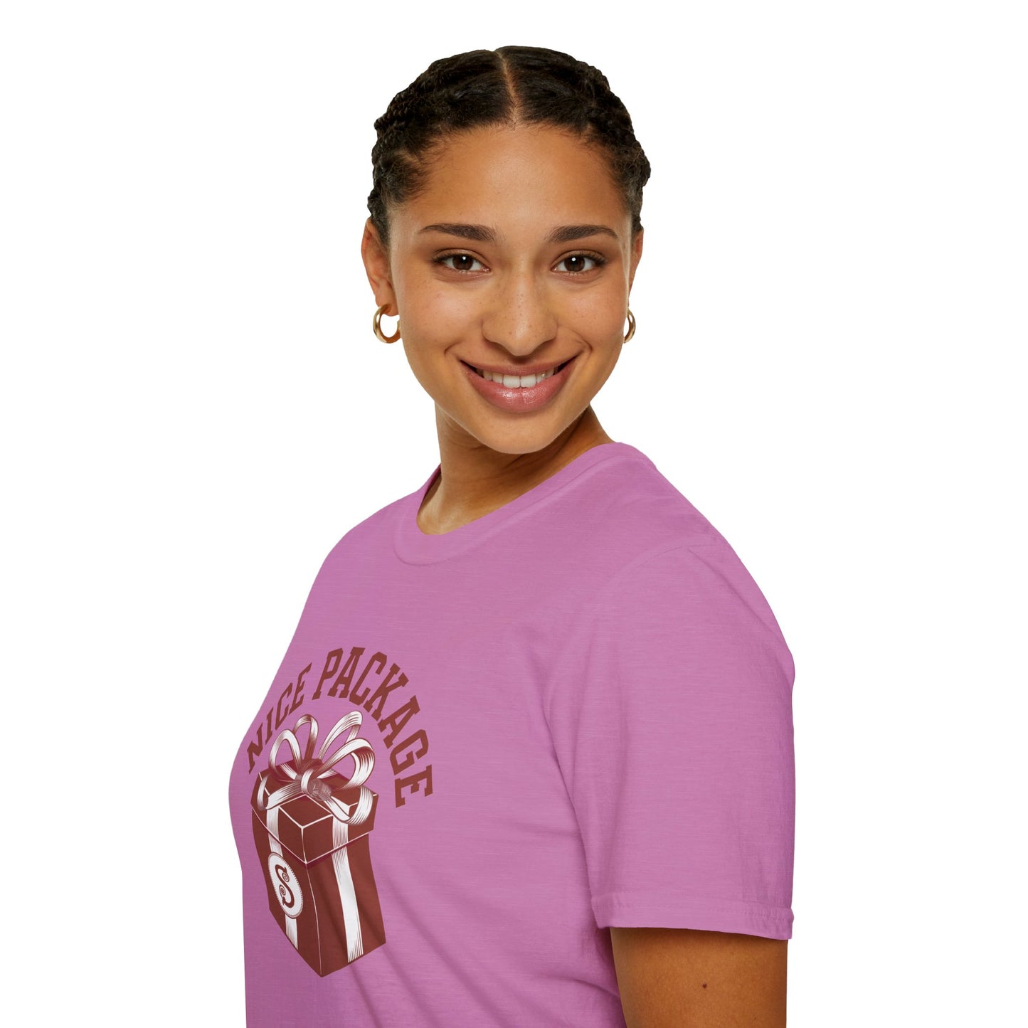 Unisex Nice Package T-Shirt, Gift Tee, Birthday Shirt, Funny Present, Holiday Apparel, Casual Wear, Gift Idea