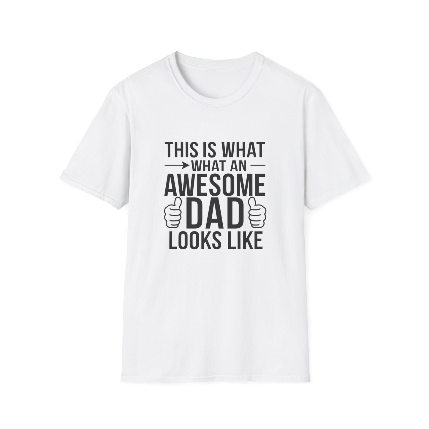 Awesome Dad Unisex Softstyle T-Shirt - Perfect Father's Day Gift