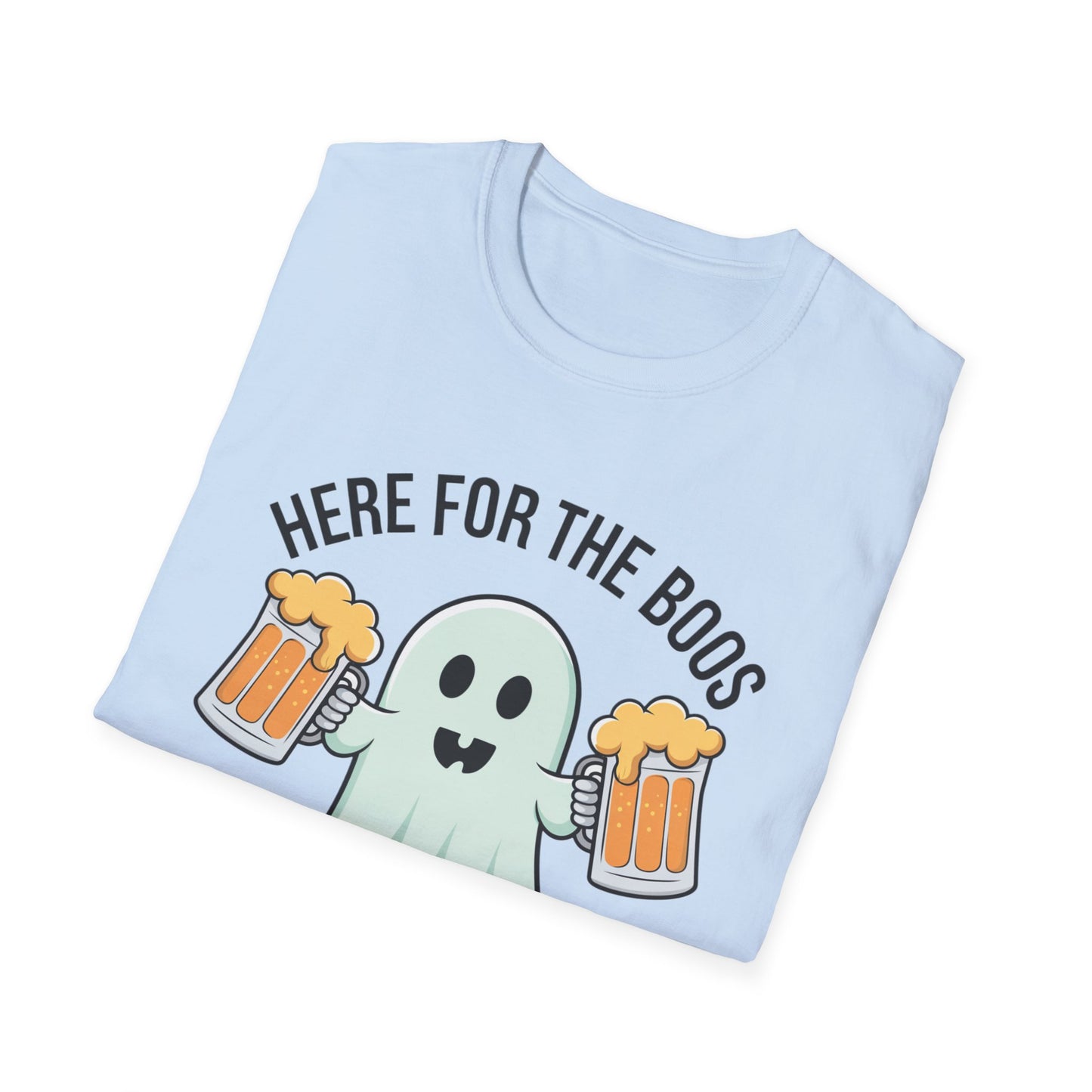 Ghostly Humor Unisex T-Shirt - Perfect for Halloween, Casual Outings, and Party Vibes, Fun Apparel, Spooky Season Tee, Gift for Friends