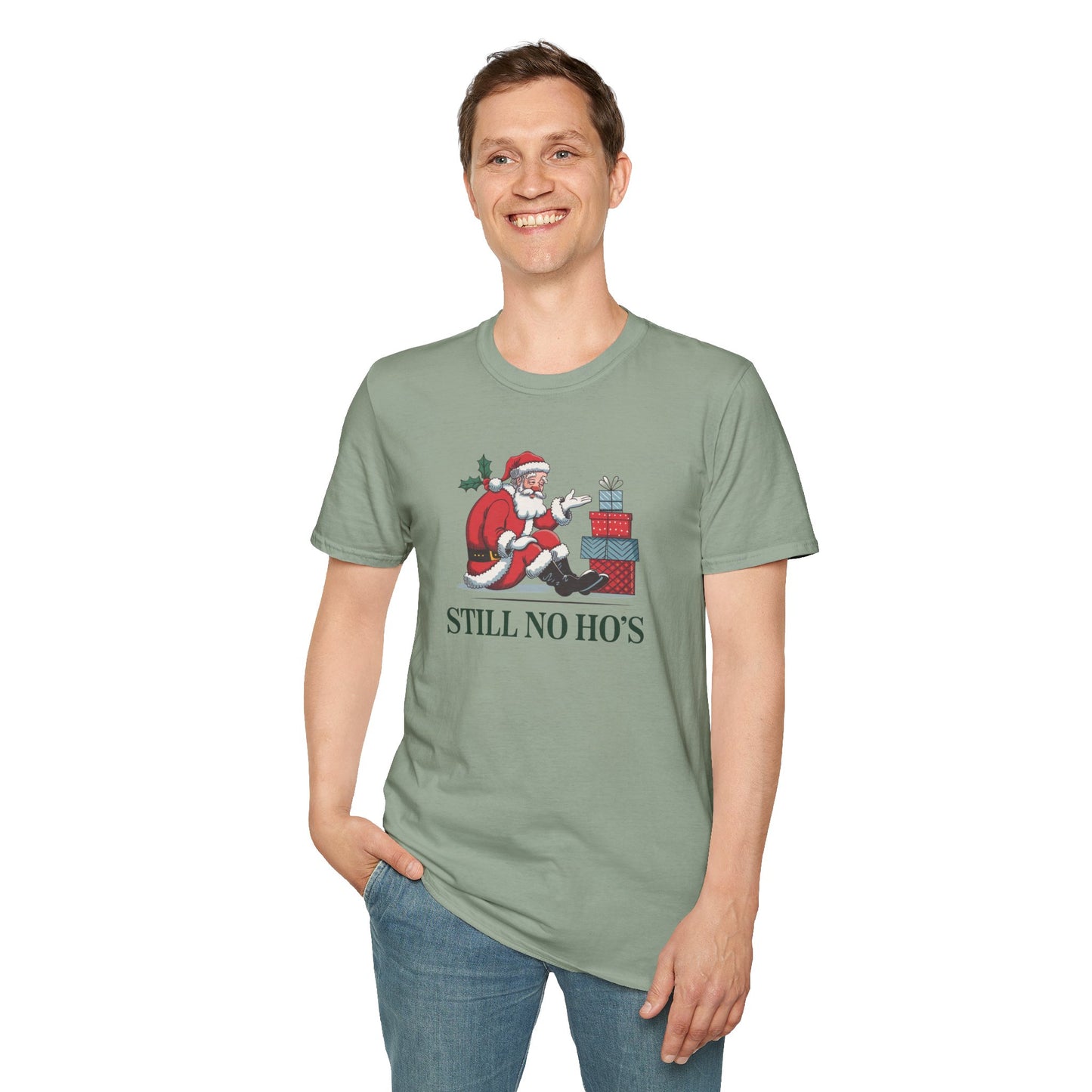 Funny Christmas T-Shirt, Santa Humor Tee, Holiday Gift, Unisex Top, Ugly Sweater Replacement, Christmas Party Shirt