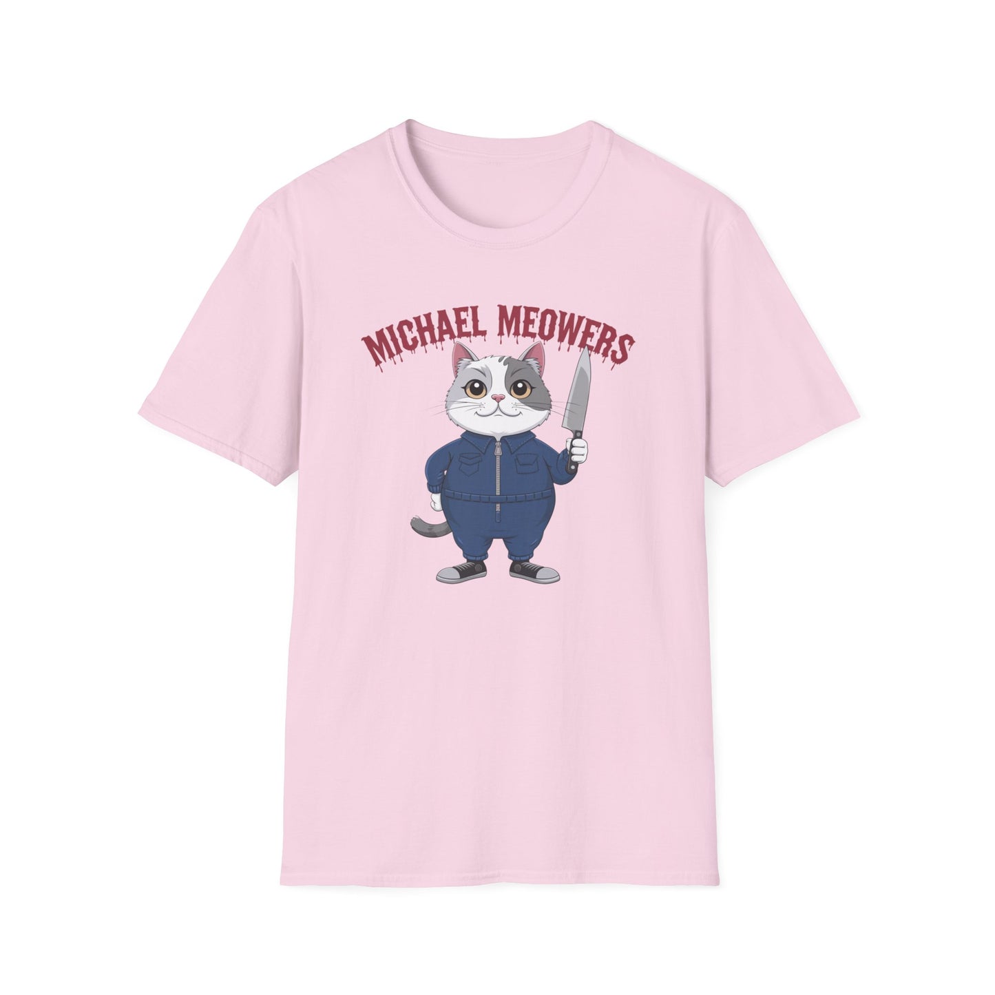 Funny Cat Graphic Tee, Unisex Softstyle T-Shirt, Pet Lovers Gift, Birthday Present, Cute Cat Shirt, Casual Wear