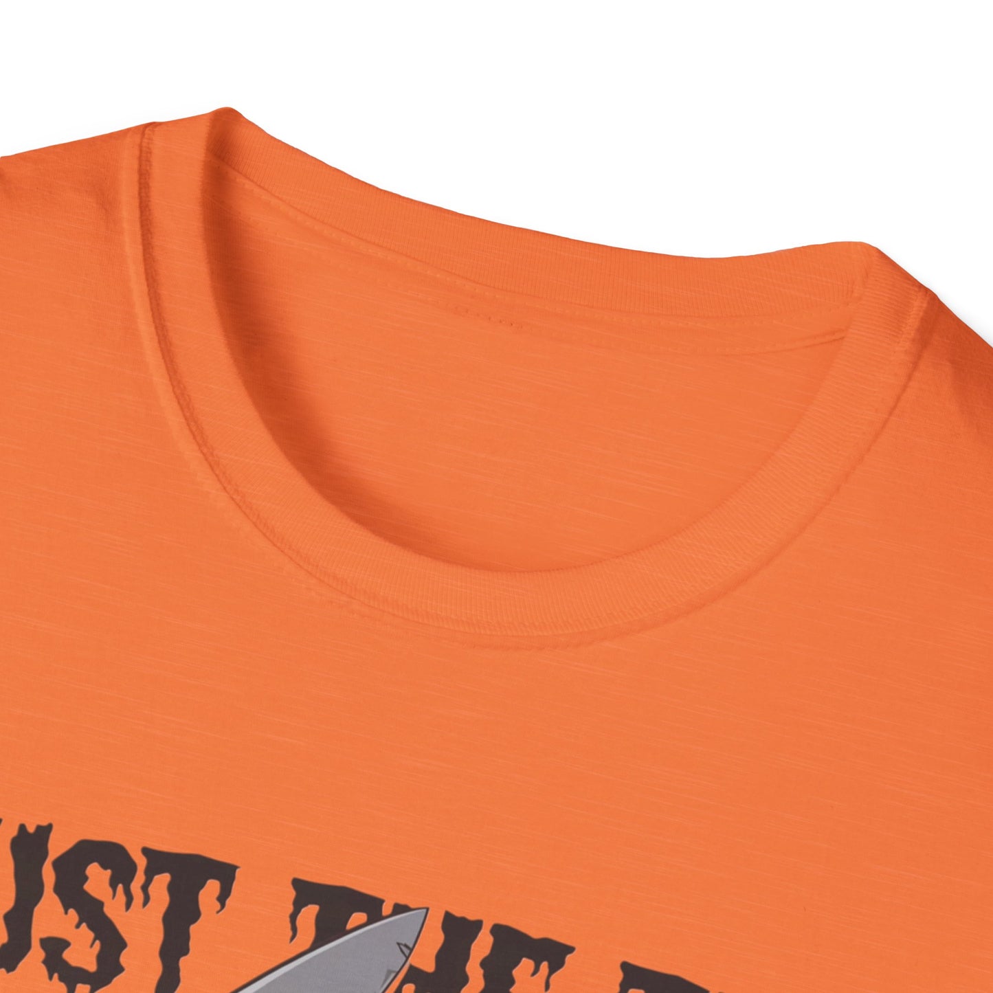 Funny Halloween T-Shirt, Unisex Graphic Tee, Halloween Costume, Pumpkin Carving Shirt, Trick or Treat Apparel, Just the Tip Design