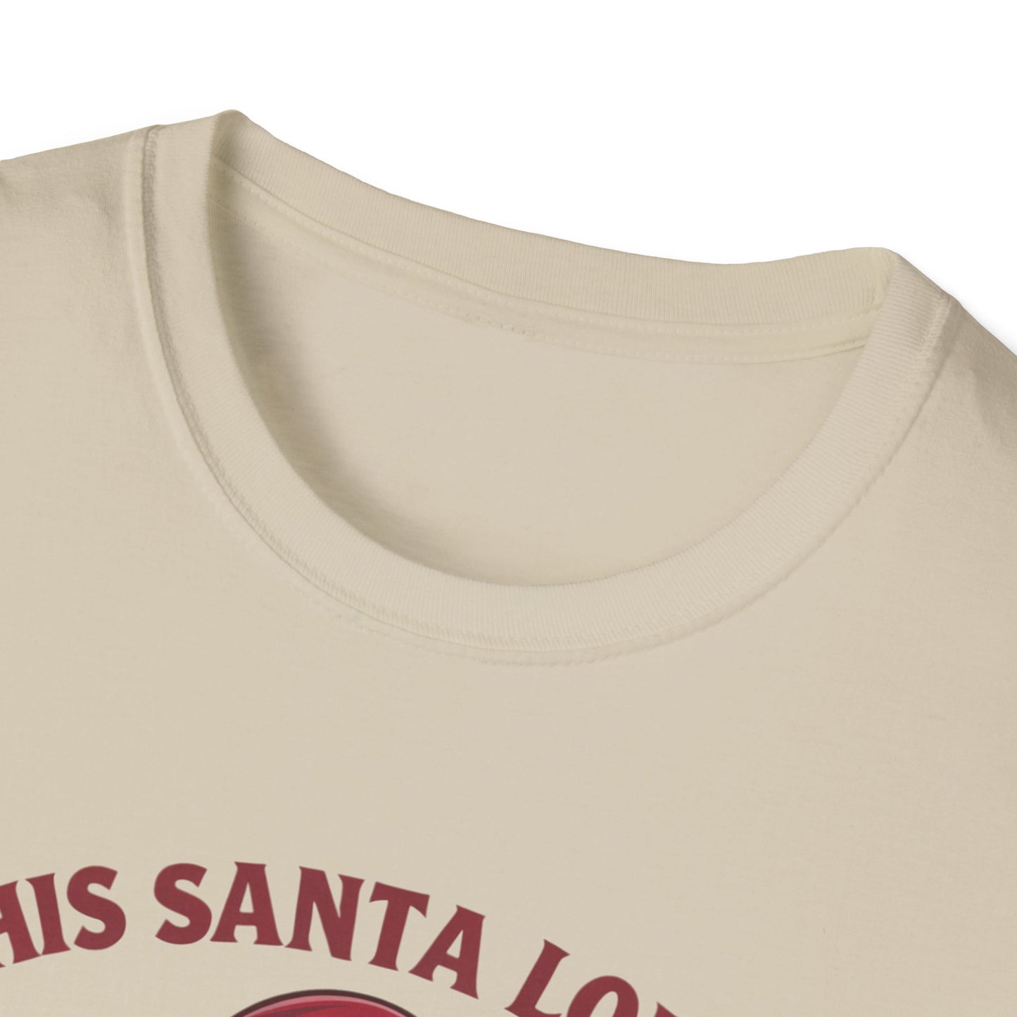 Funny Christmas Santa T-Shirt, Holiday Tee, Unisex Shirt, Christmas Gift, Humor Apparel, Festive Outfit