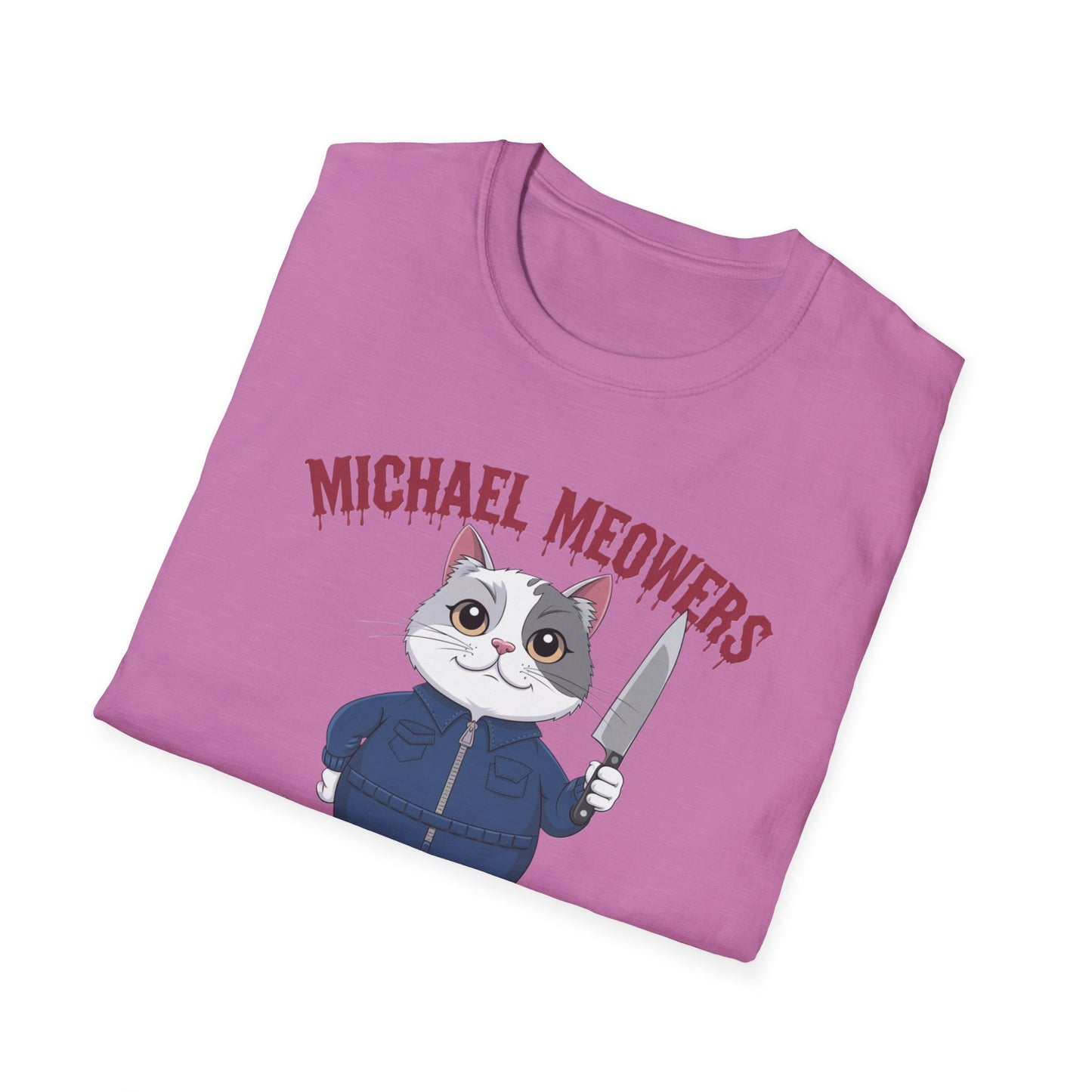 Funny Cat Graphic Tee, Unisex Softstyle T-Shirt, Pet Lovers Gift, Birthday Present, Cute Cat Shirt, Casual Wear