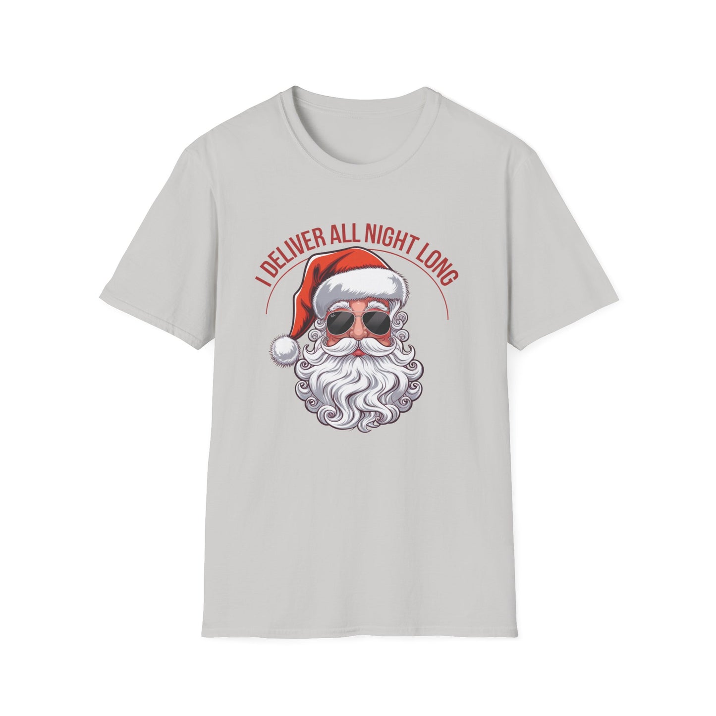 Santa Delivery T-Shirt, Funny Christmas Shirt, Holiday Gift, Relaxed Fit Tee, Unisex Tee for Christmas Lovers