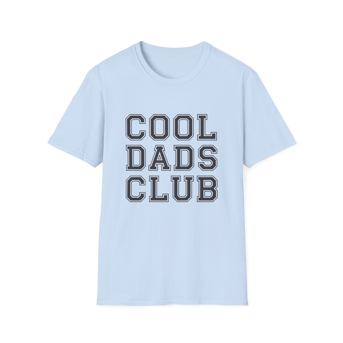 Cool Dads Club Unisex Softstyle T-Shirt - Perfect Gift for Father's Day