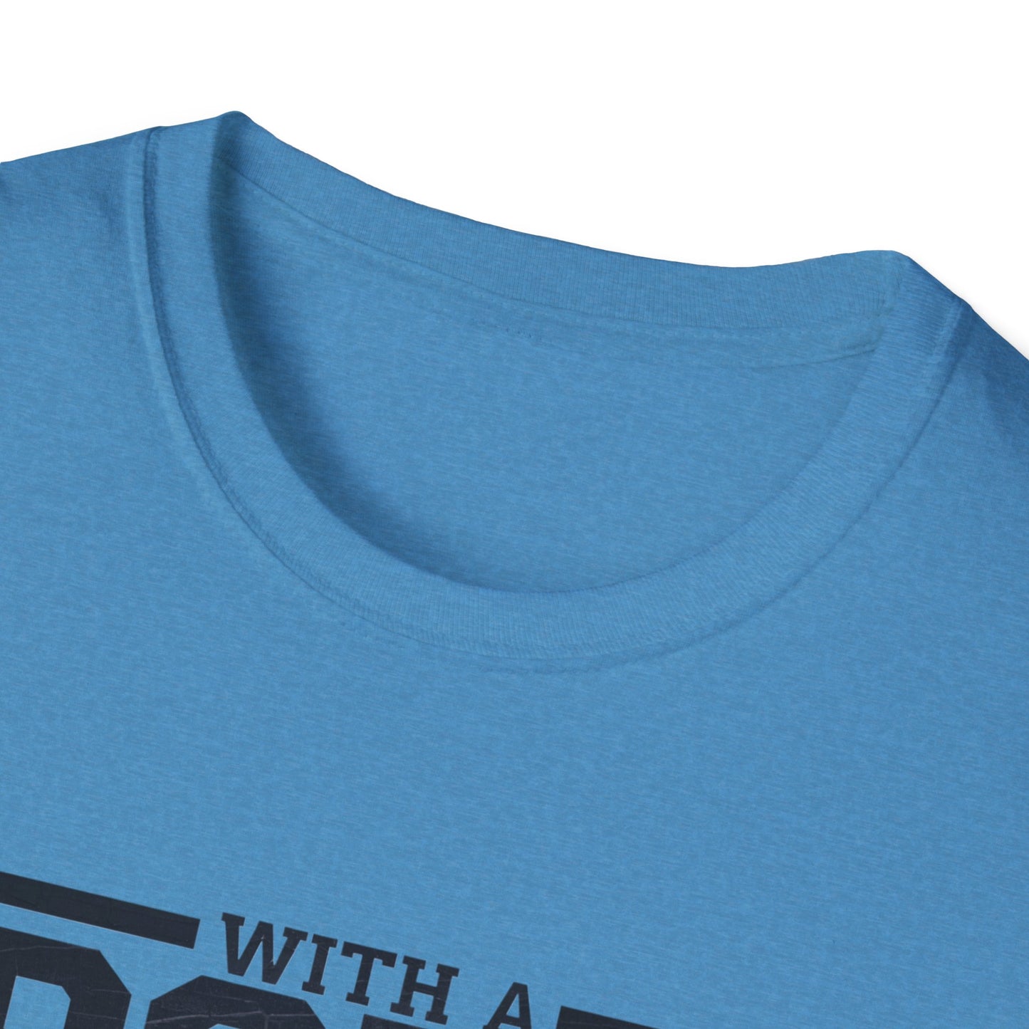 Body Positive Unisex Softstyle T-Shirt - "With a Body Like This, Who Needs Hair?" Fathers Day